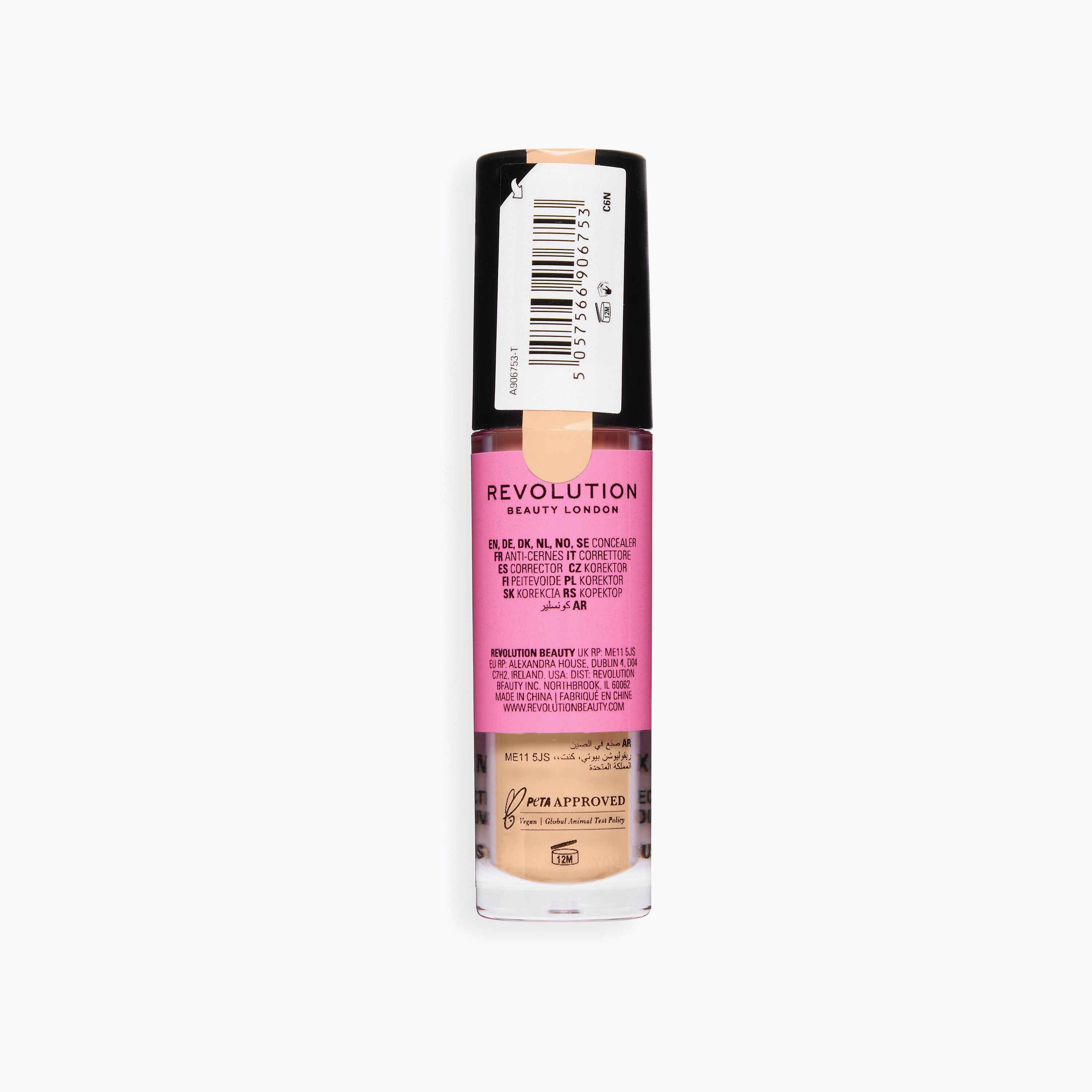 Makeup Revolution Conceal & Define Full Coverage Concealer - 4gm-beautyandpersonalcare-makeup-face-concealers-image-4