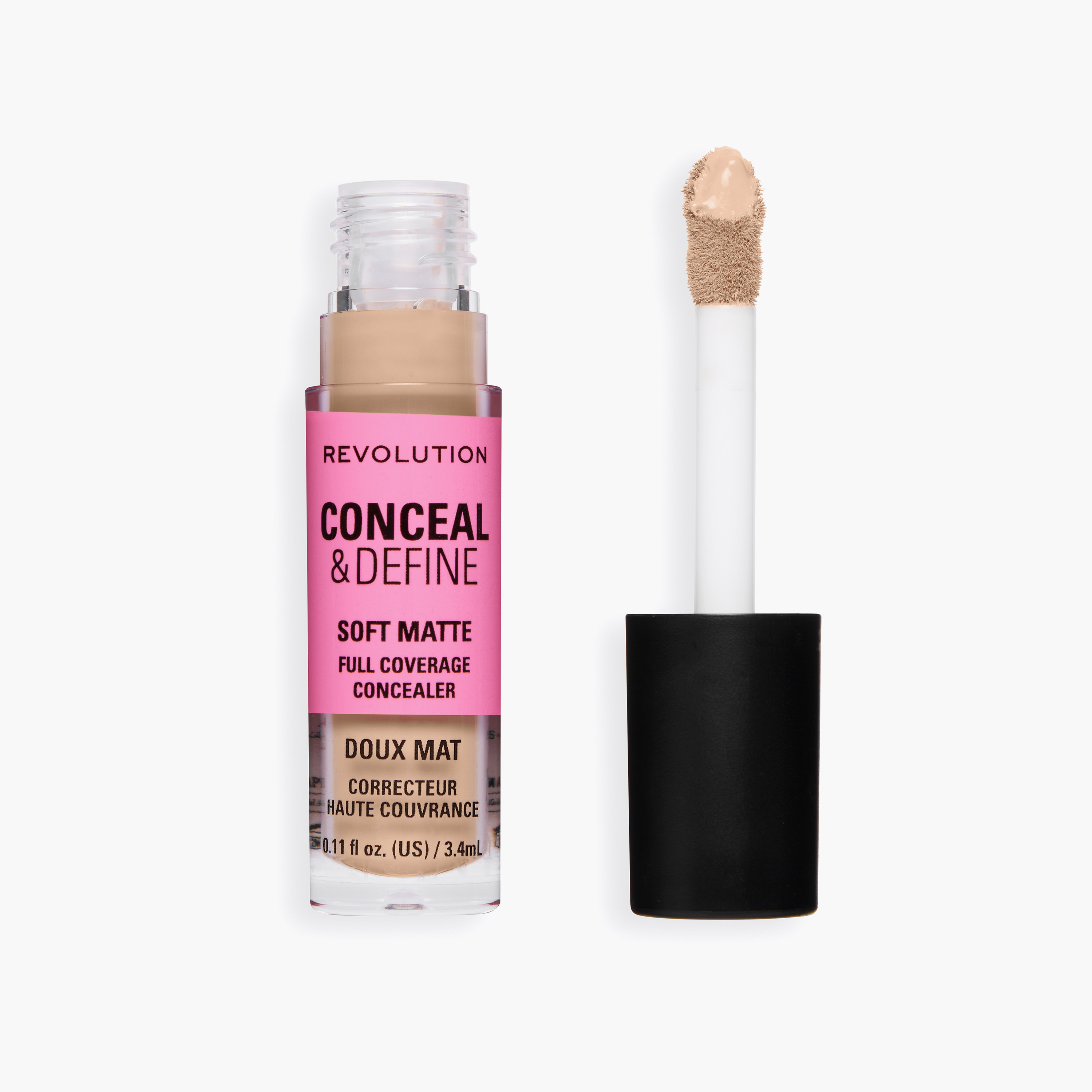 Makeup Revolution Conceal & Define Full Coverage Concealer - 4gm-beautyandpersonalcare-makeup-face-concealers-image-1