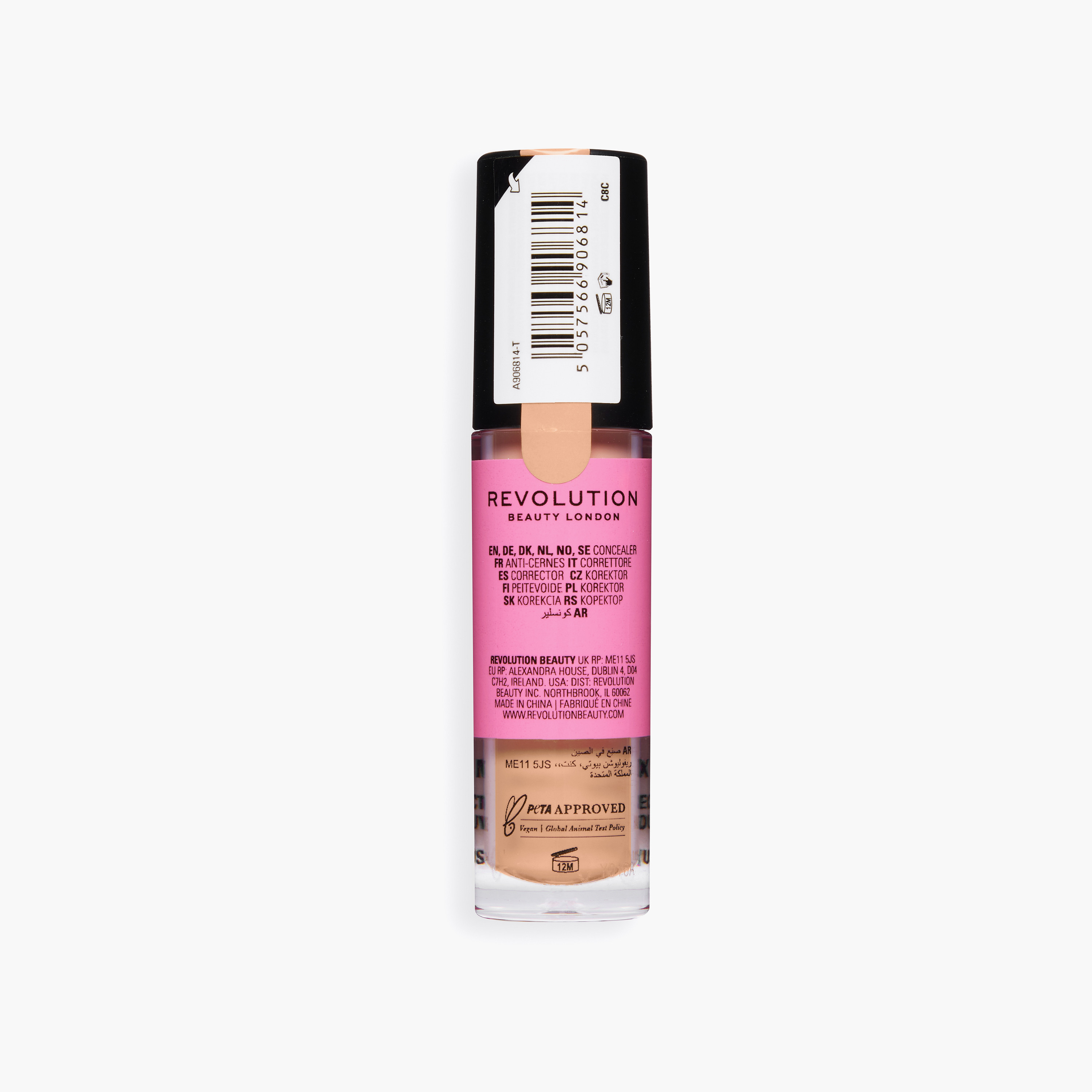 Makeup Revolution Conceal & Define Full Coverage Concealer - 4gm-beautyandpersonalcare-makeup-face-concealers-image-4