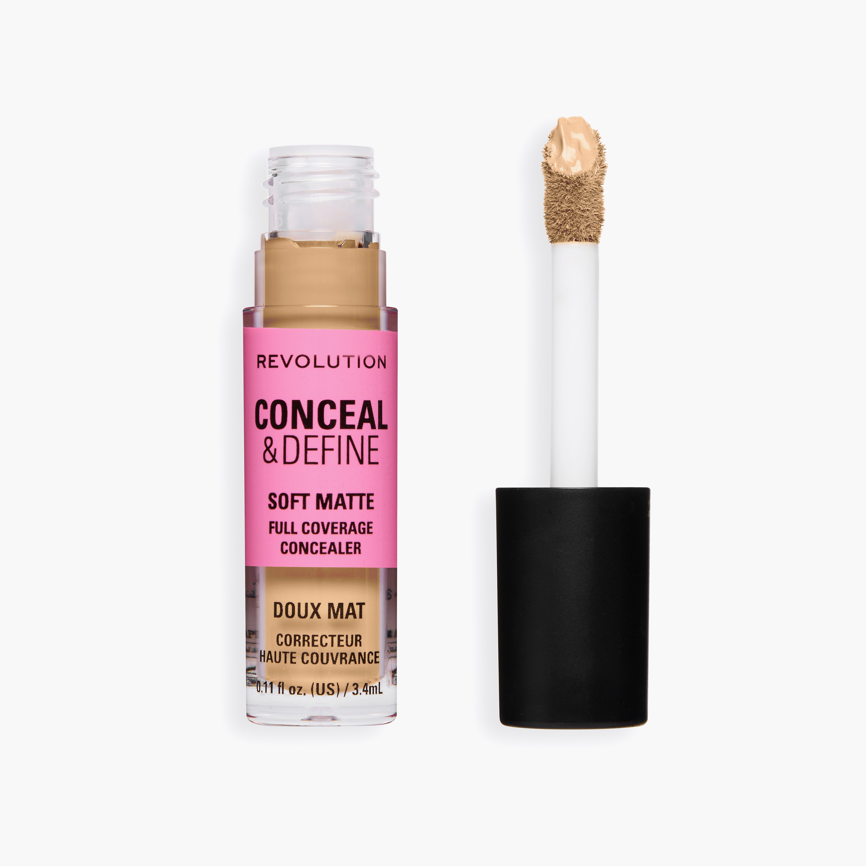 Makeup Revolution Conceal & Define Full Coverage Concealer - 4gm-beautyandpersonalcare-makeup-face-concealers-image-1
