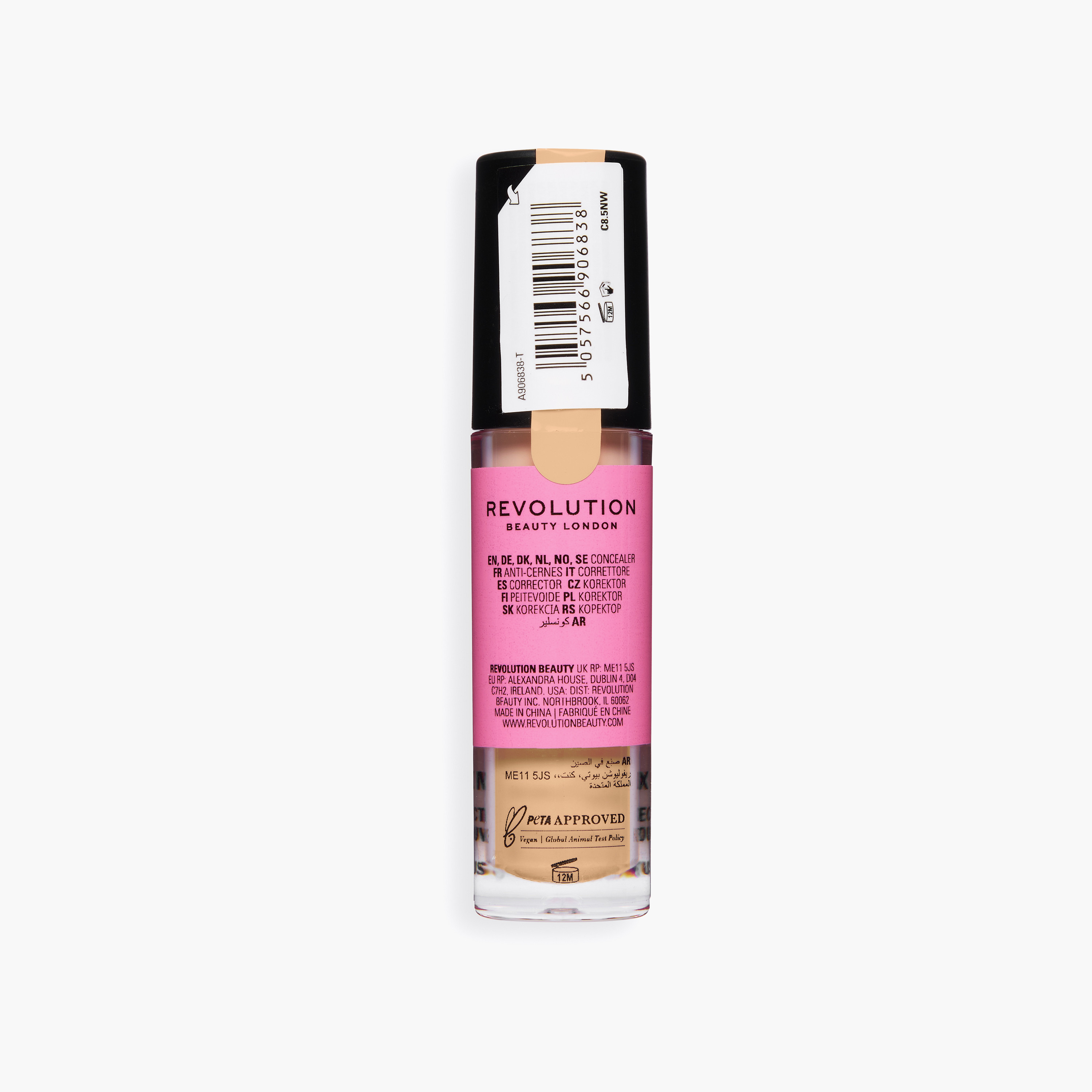 Makeup Revolution Conceal & Define Full Coverage Concealer - 4gm-beautyandpersonalcare-makeup-face-concealers-image-4