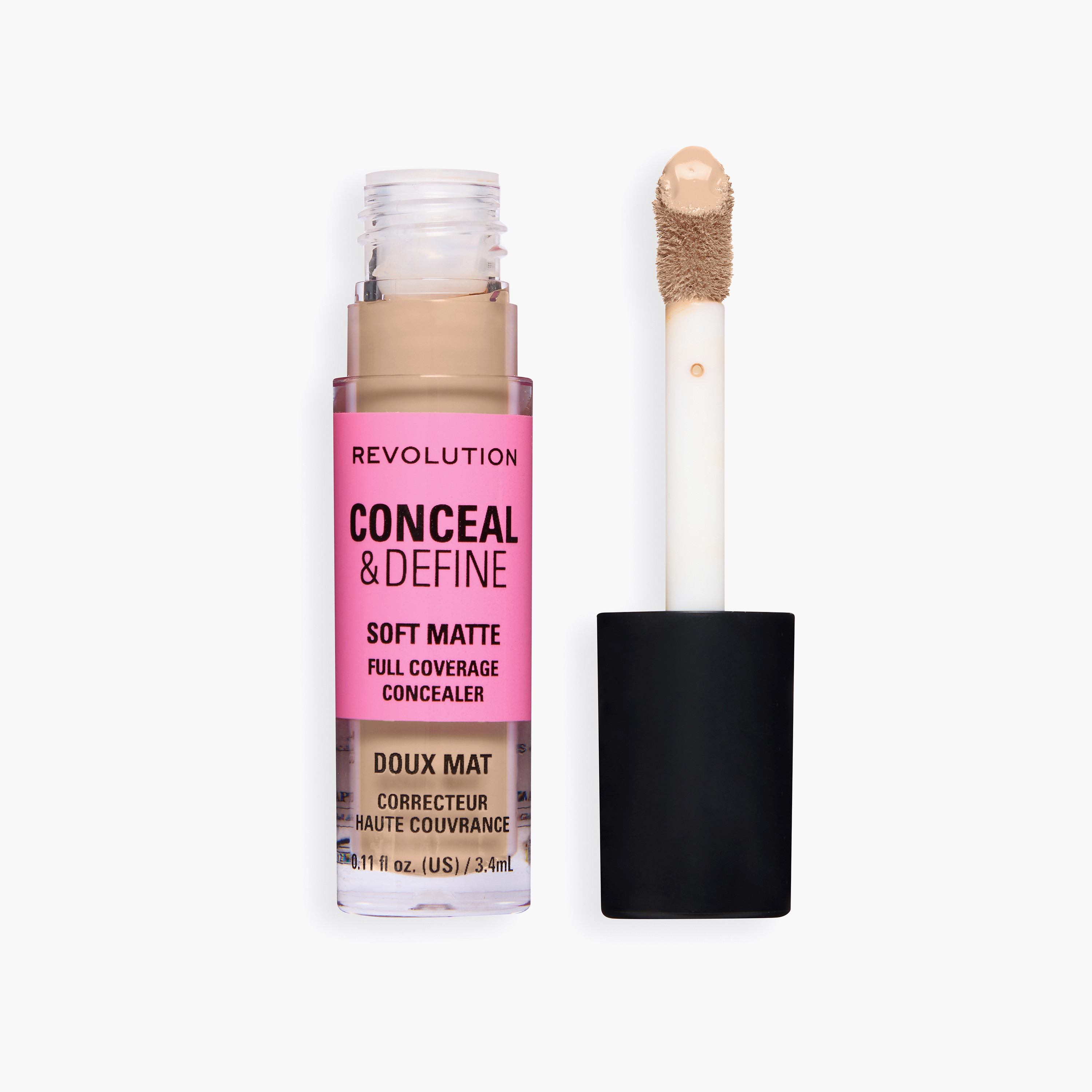 Makeup Revolution Conceal & Define Full Coverage Concealer - 4gm-beautyandpersonalcare-makeup-face-concealers-image-1