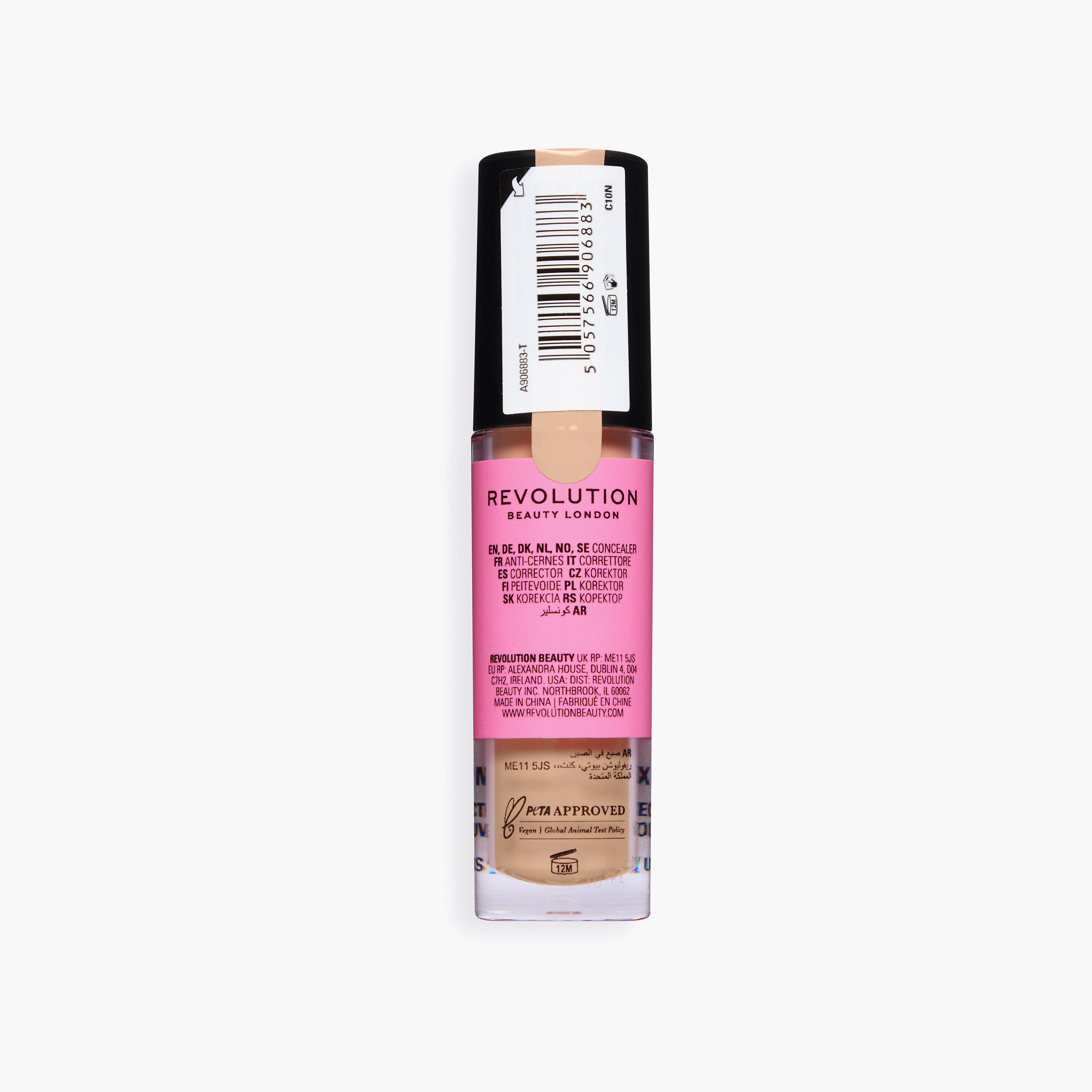 Makeup Revolution Conceal & Define Full Coverage Concealer - 4gm-beautyandpersonalcare-makeup-face-concealers-image-4