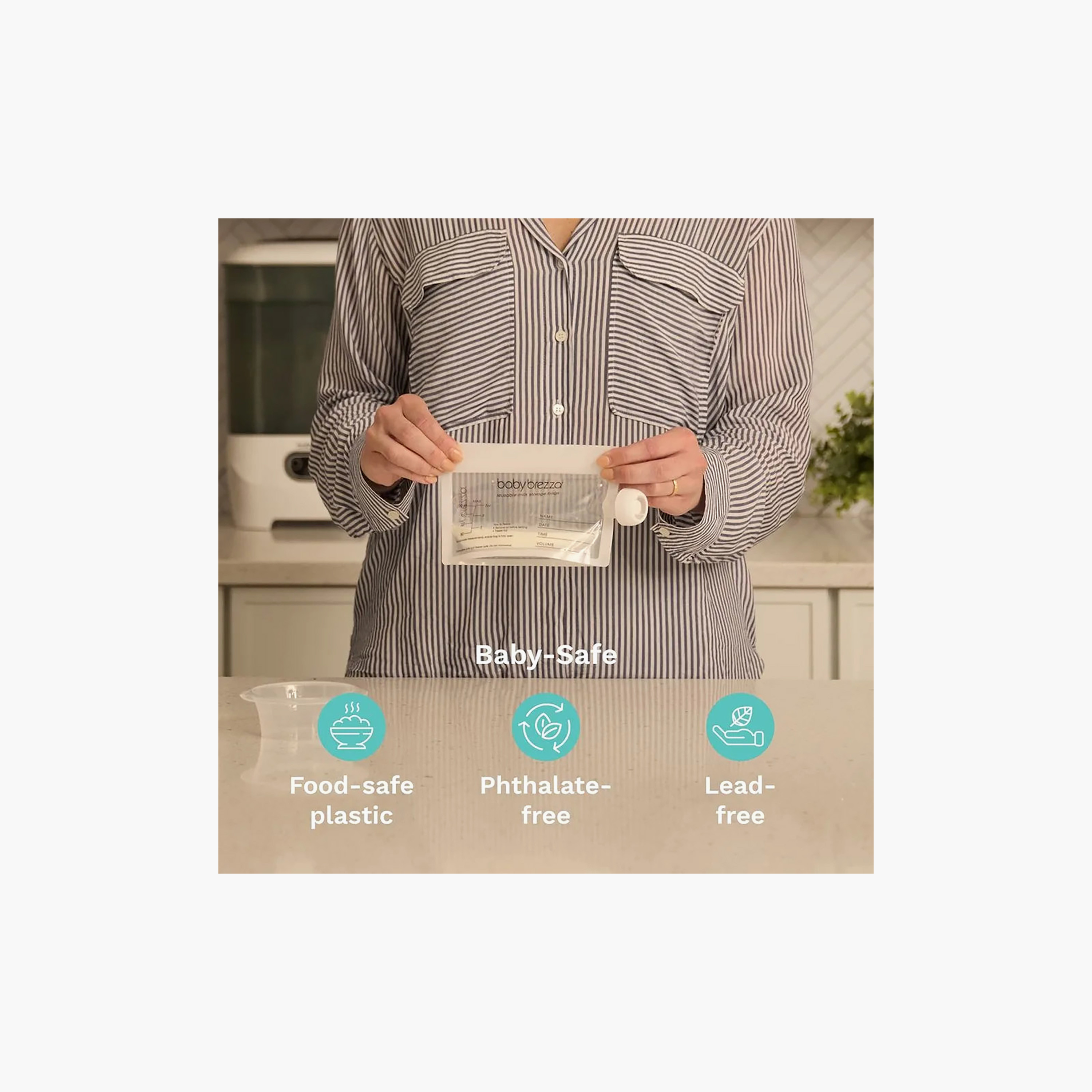 Pack of 10 Baby Brezza Reusable Milk Storage Bag with Funnel-baby-feeding-breastfeedingandcare-image-7