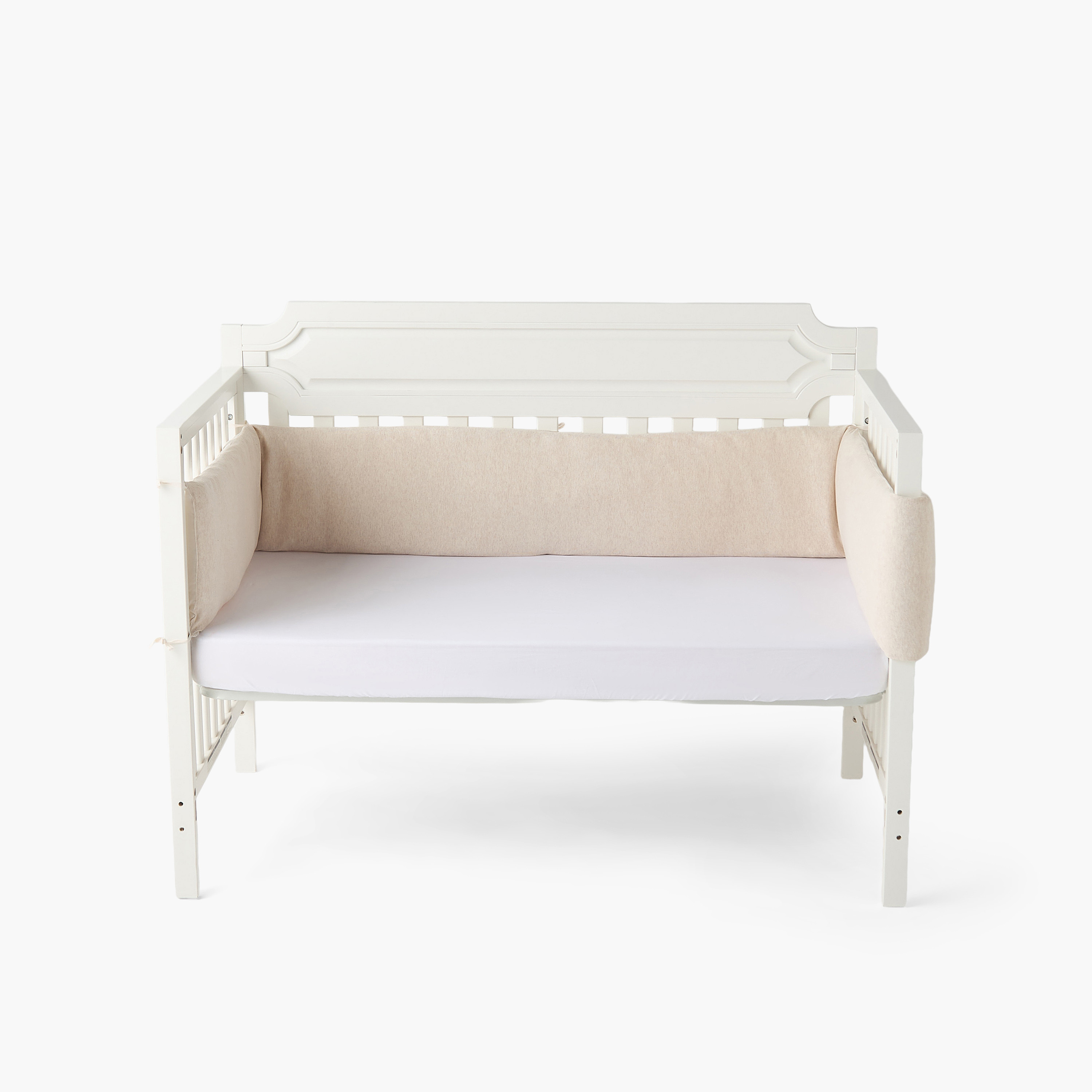 Juniors Waffle Cot Bumper-baby-nursery-babybedding-image-2