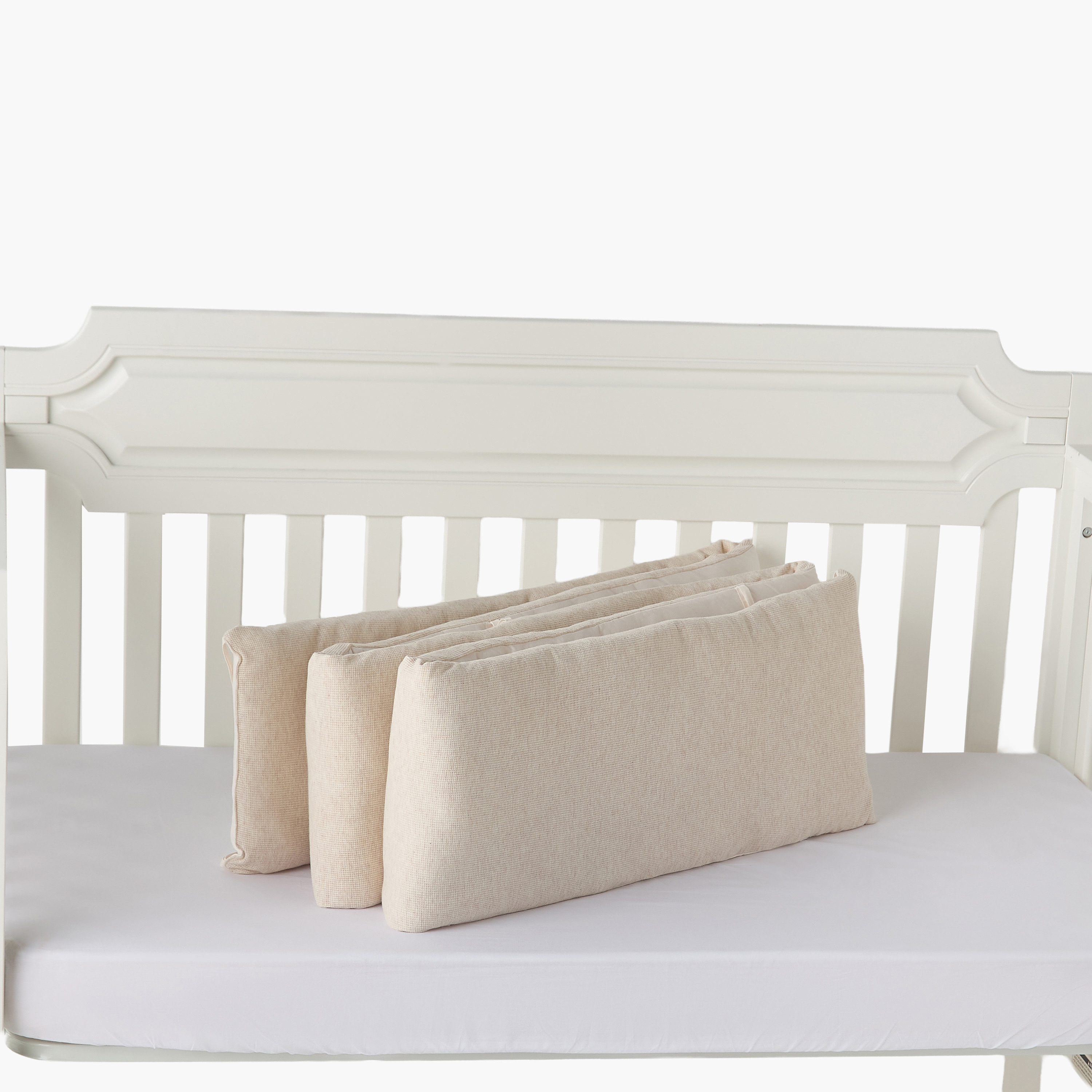 Juniors Waffle Cot Bumper-baby-nursery-babybedding-image-3