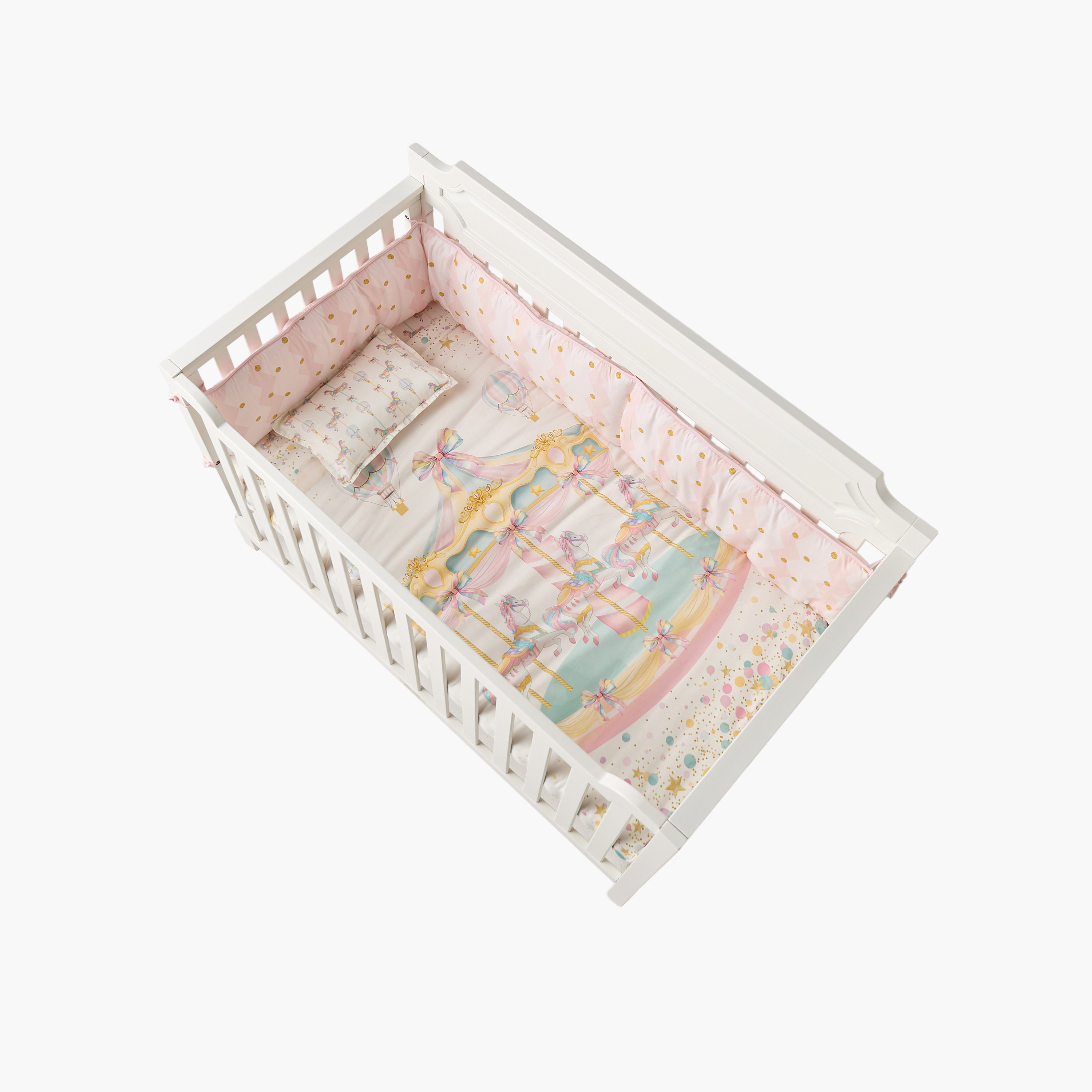 طقم مفروشات سرير أطفال قطن 4 قطع من جونيورز - 90x130 سم-baby-nursery-babybedding-image-16