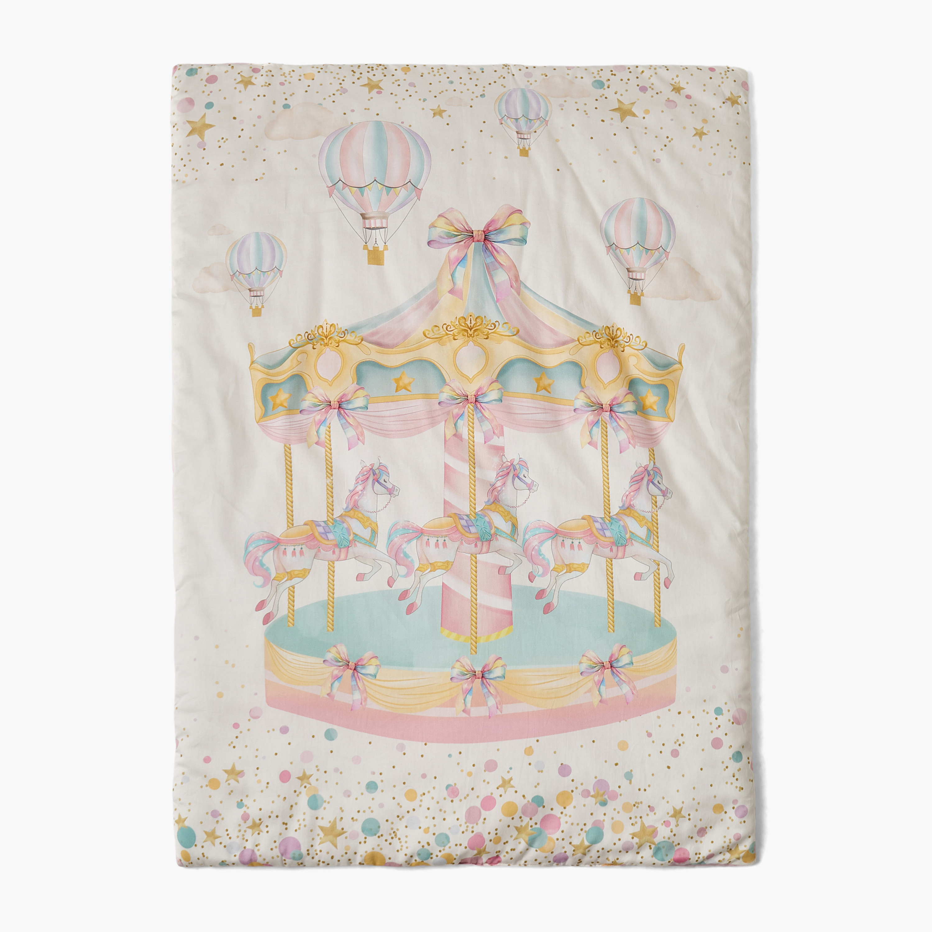 طقم مفروشات سرير أطفال قطن 4 قطع من جونيورز - 90x130 سم-baby-nursery-babybedding-image-3