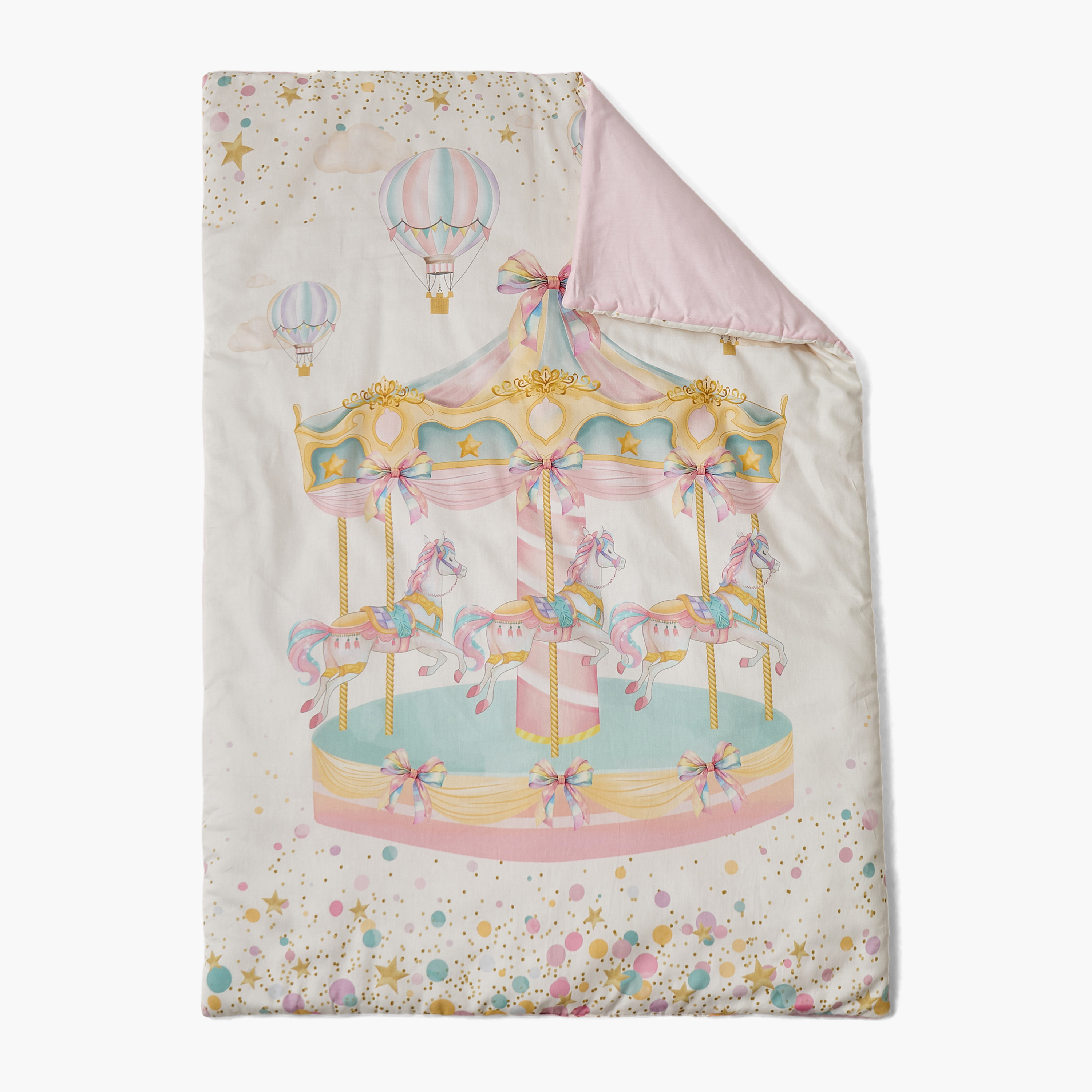 طقم مفروشات سرير أطفال قطن 4 قطع من جونيورز - 90x130 سم-baby-nursery-babybedding-image-4