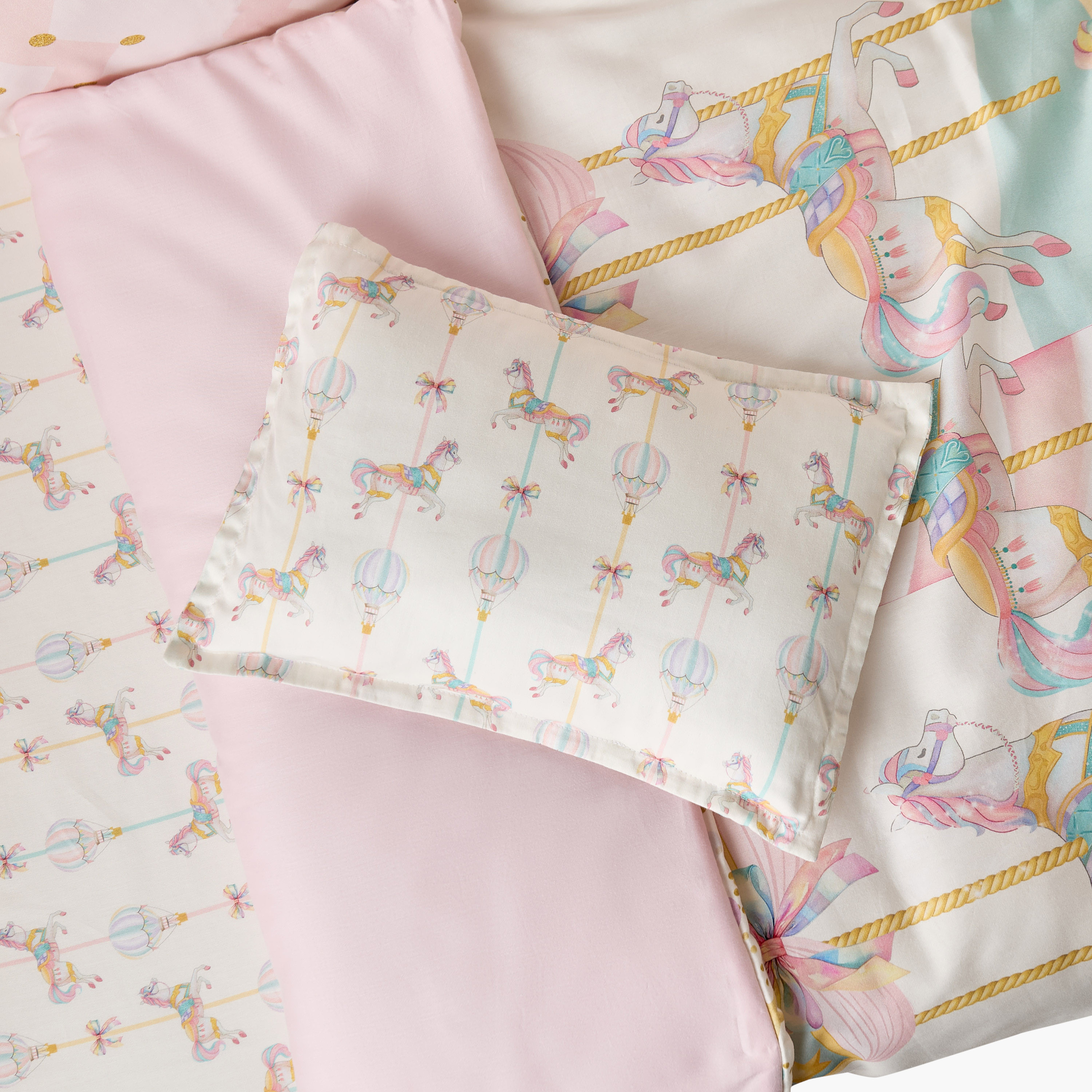 طقم مفروشات سرير أطفال قطن 4 قطع من جونيورز - 90x130 سم-baby-nursery-babybedding-image-7