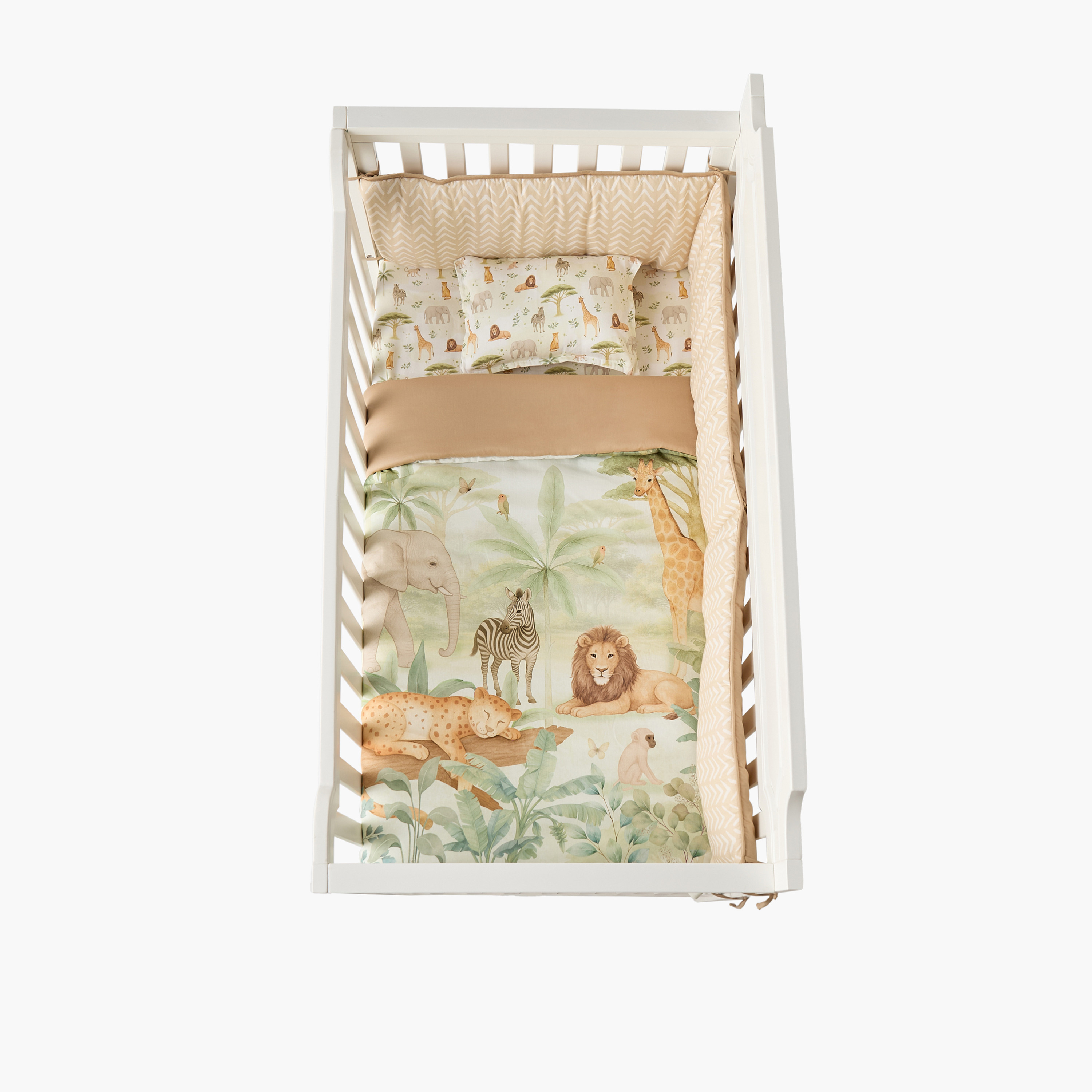 طقم مفروشات سرير أطفال قطن 4 قطع من جونيورز - 90x130 سم-baby-nursery-babybedding-image-15