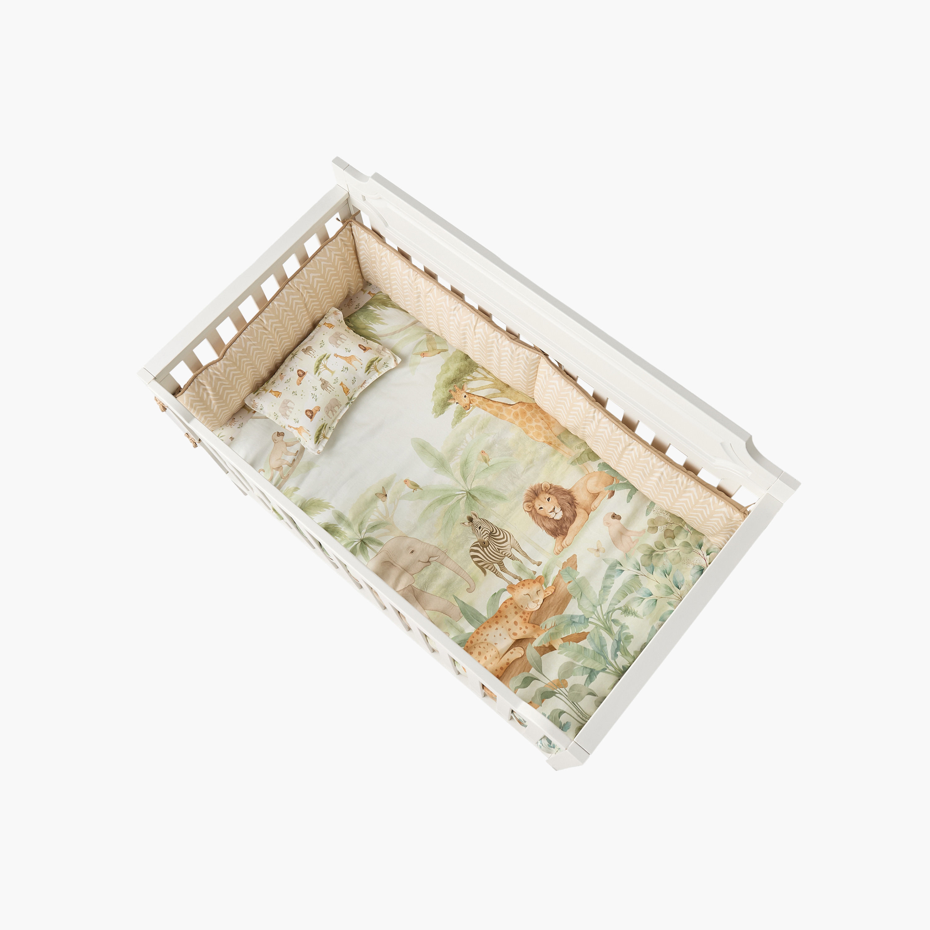 طقم مفروشات سرير أطفال قطن 4 قطع من جونيورز - 90x130 سم-baby-nursery-babybedding-image-16