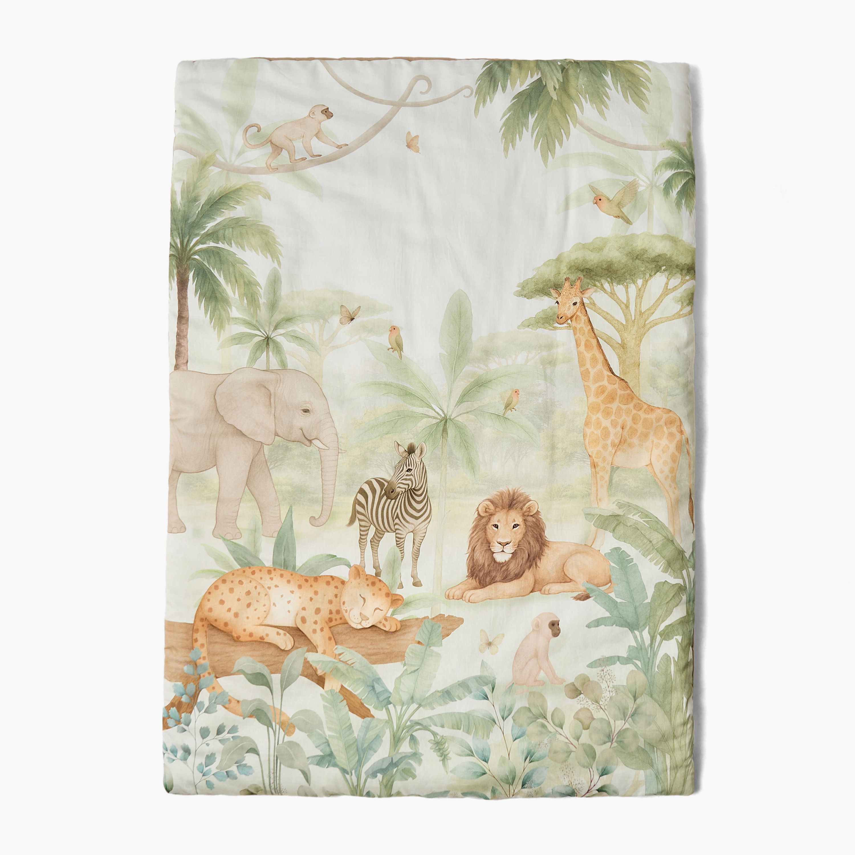 طقم مفروشات سرير أطفال قطن 4 قطع من جونيورز - 90x130 سم-baby-nursery-babybedding-image-3