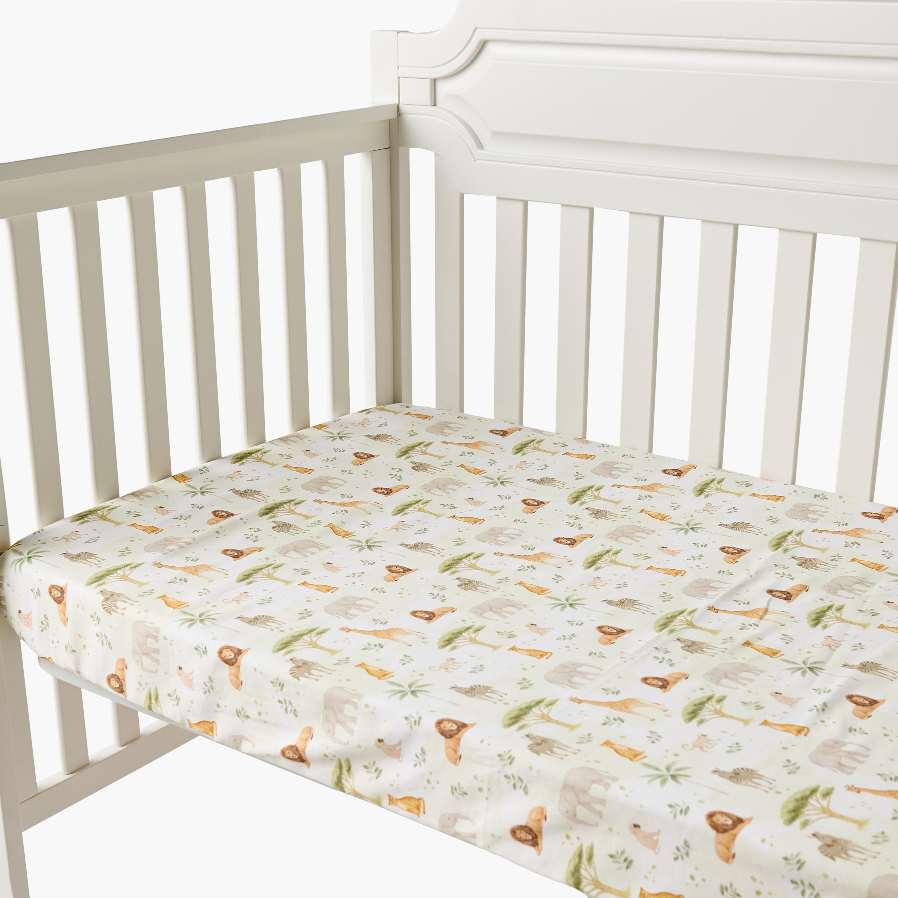 طقم مفروشات سرير أطفال قطن 4 قطع من جونيورز - 90x130 سم-baby-nursery-babybedding-image-8