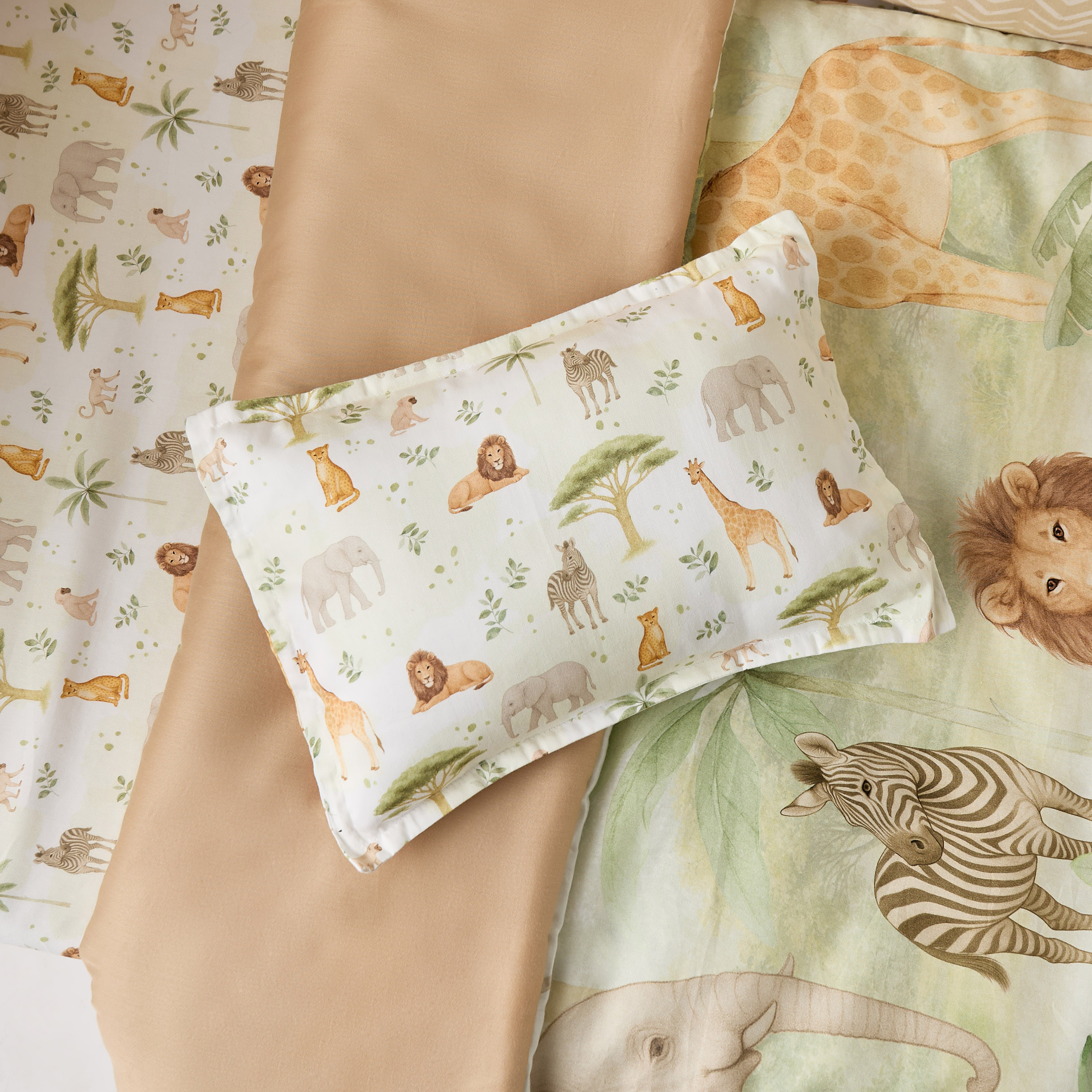 طقم مفروشات سرير أطفال قطن 4 قطع من جونيورز - 90x130 سم-baby-nursery-babybedding-image-9