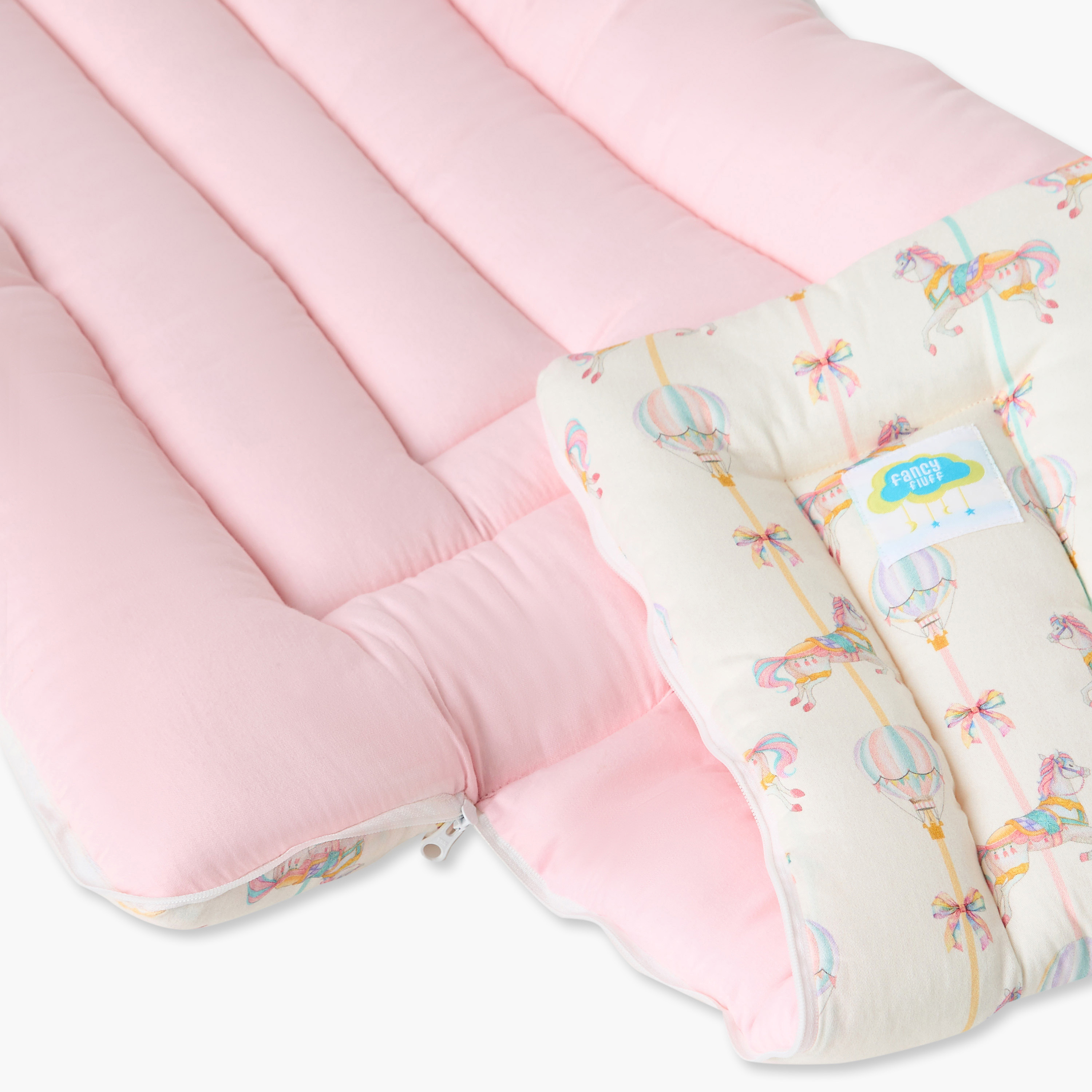 عش أطفال قطني مضاد للحساسية من جونيورز - 66x30 سم-baby-nursery-blanketsandswaddles-swaddlesandsleepingbags-image-10
