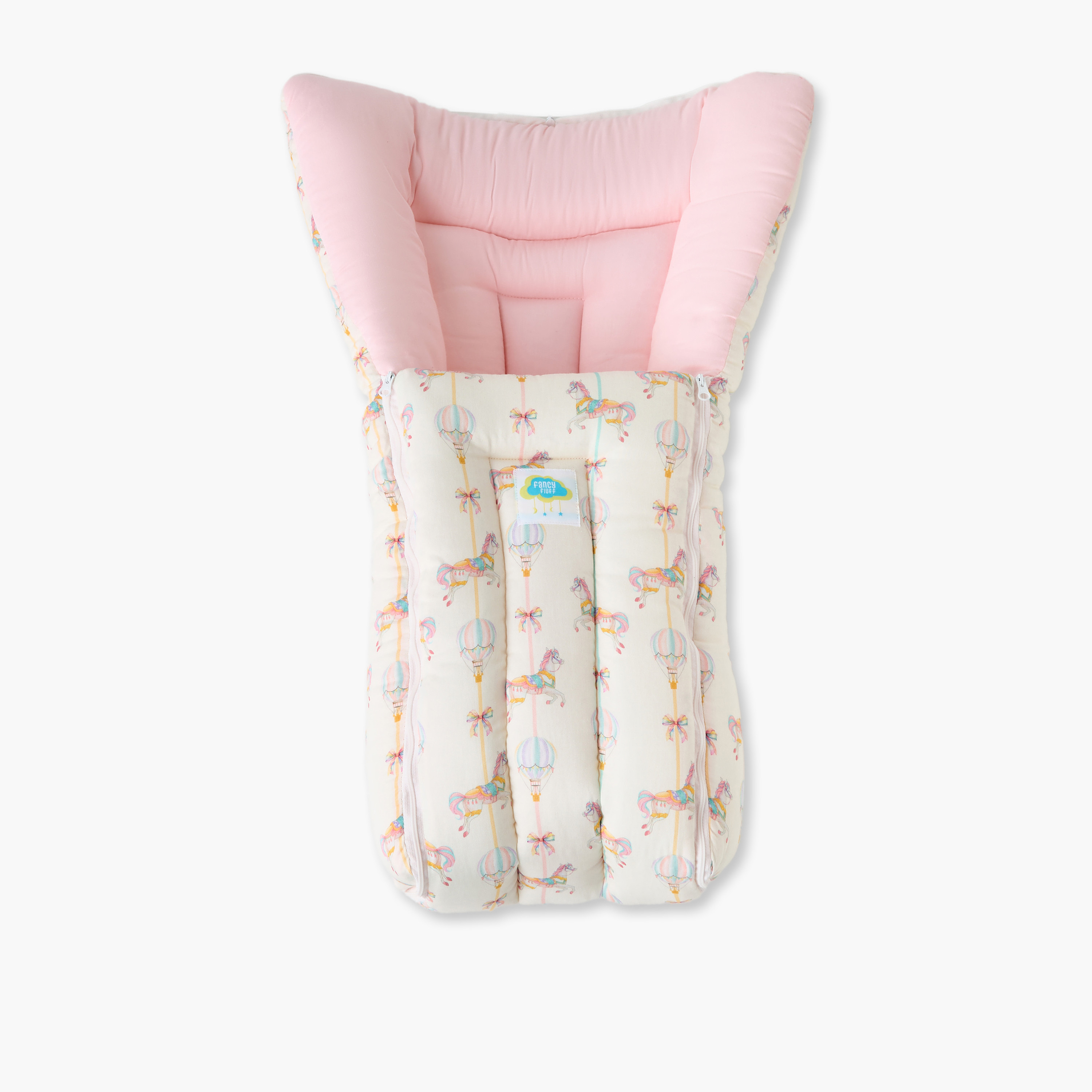 عش أطفال قطني مضاد للحساسية من جونيورز - 66x30 سم-baby-nursery-blanketsandswaddles-swaddlesandsleepingbags-image-5