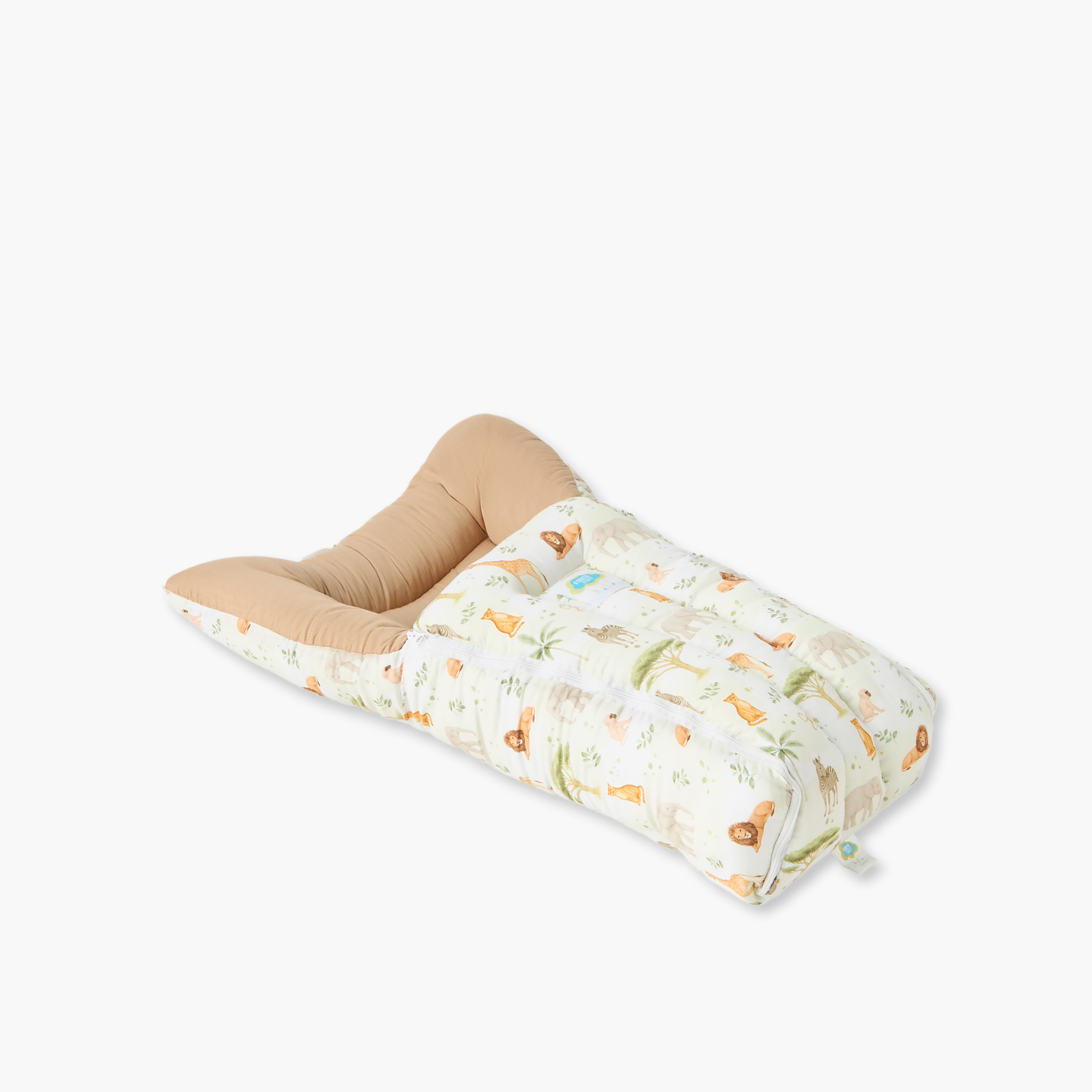 Juniors Cotton Hypoallergenic Baby Nest - 66x30 cm-baby-nursery-blanketsandswaddles-swaddlesandsleepingbags-image-2