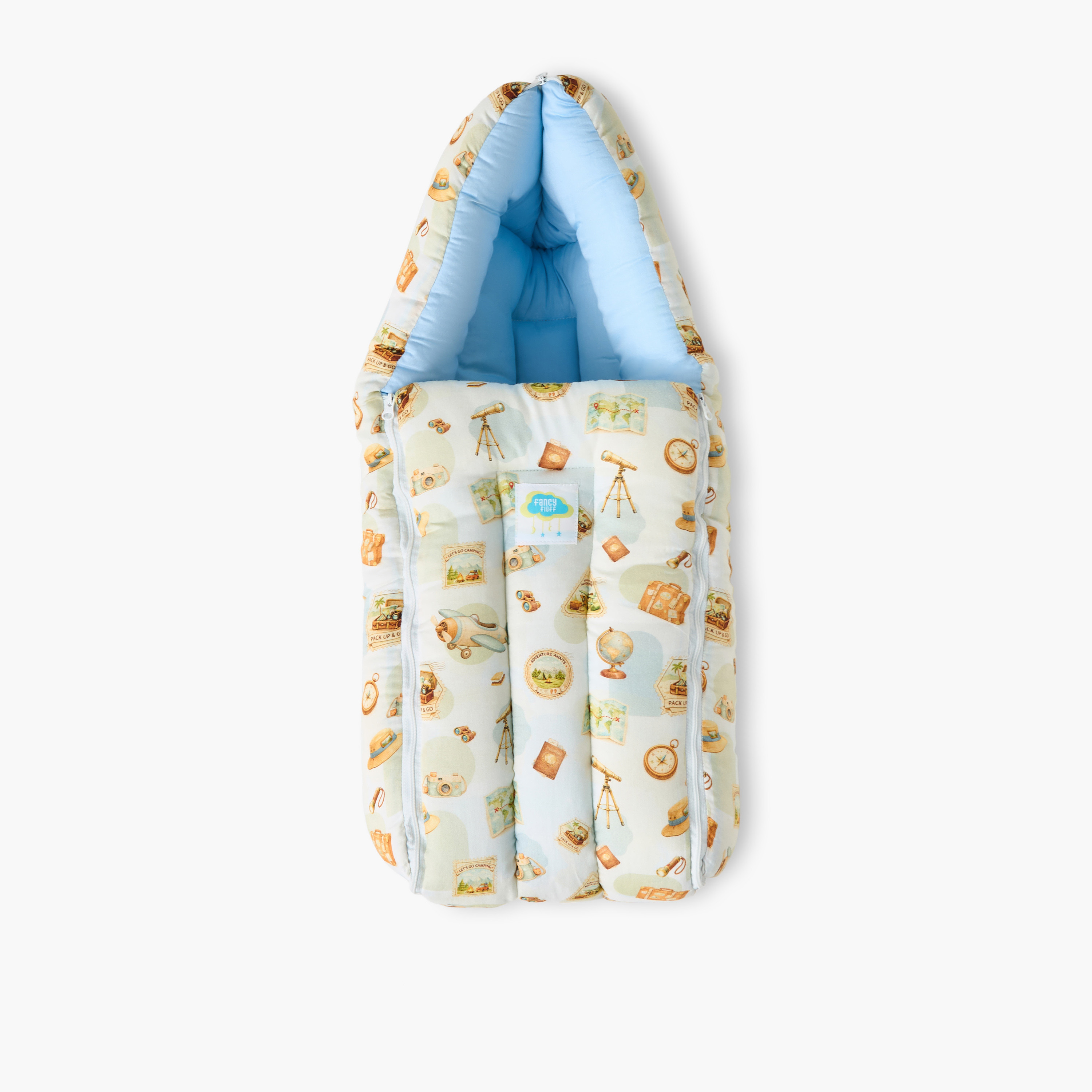 Juniors Cotton Hypoallergenic Baby Nest - 66x30 cm-baby-nursery-blanketsandswaddles-swaddlesandsleepingbags-image-1