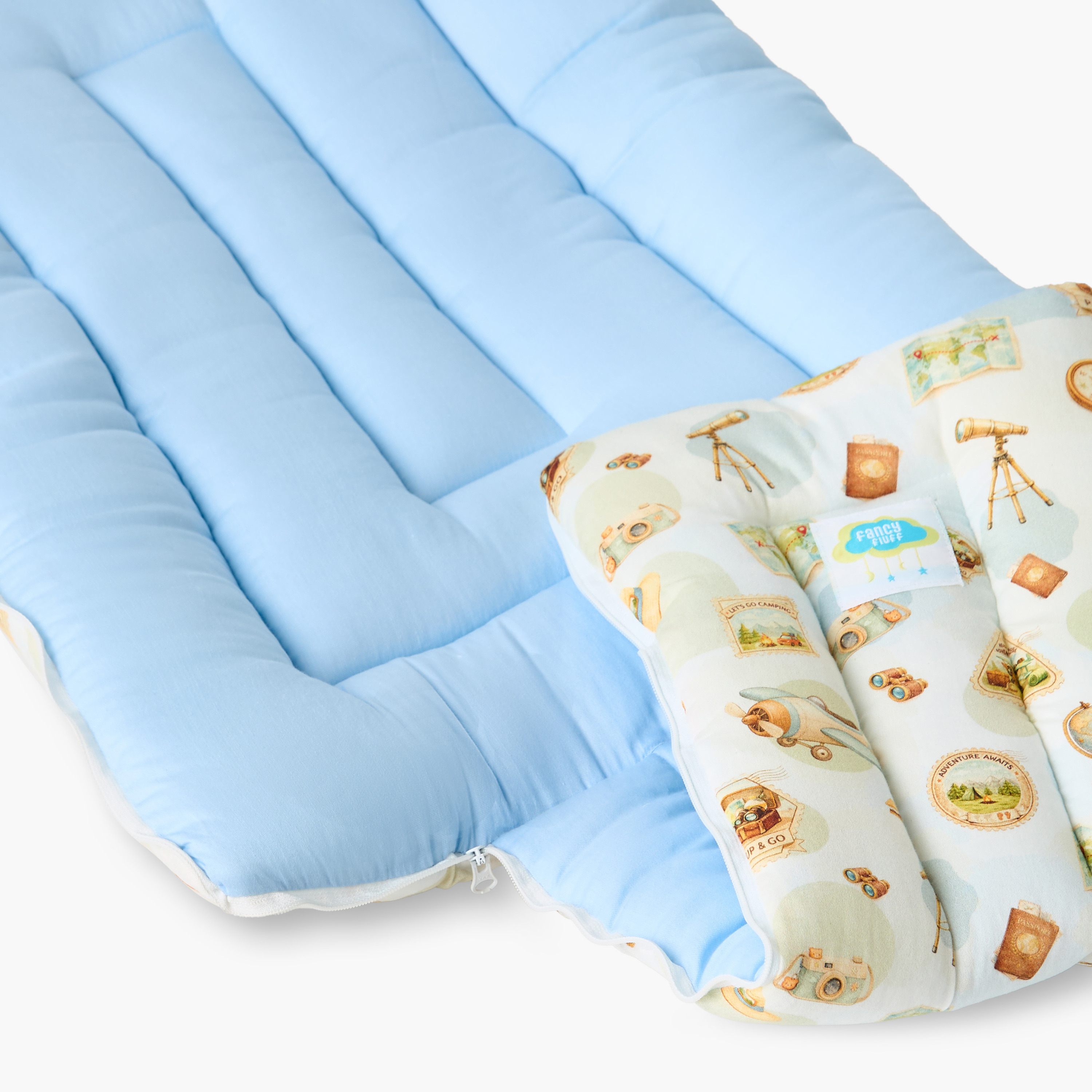 Juniors Cotton Hypoallergenic Baby Nest - 66x30 cm-baby-nursery-blanketsandswaddles-swaddlesandsleepingbags-image-10
