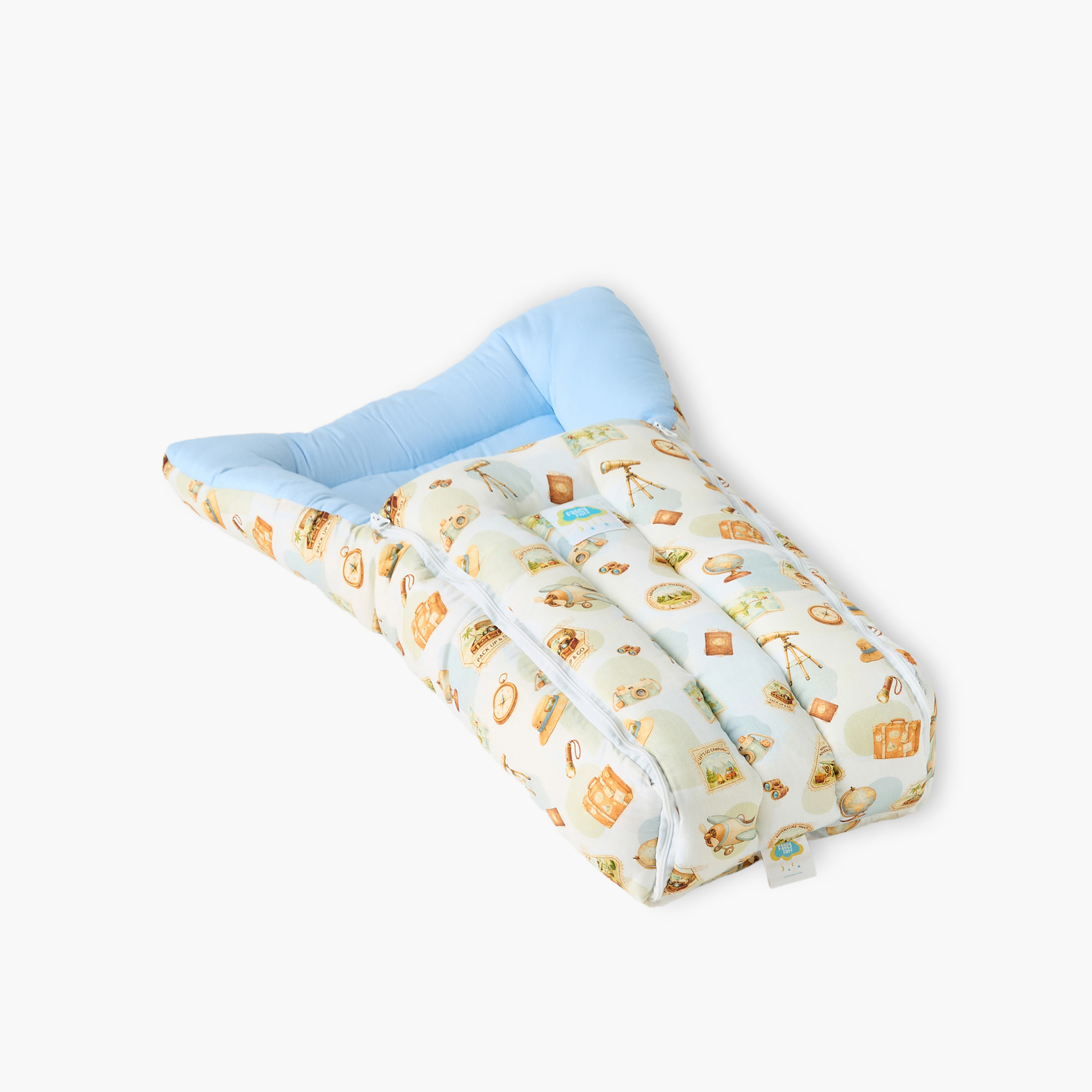 Juniors Cotton Hypoallergenic Baby Nest - 66x30 cm-baby-nursery-blanketsandswaddles-swaddlesandsleepingbags-image-2