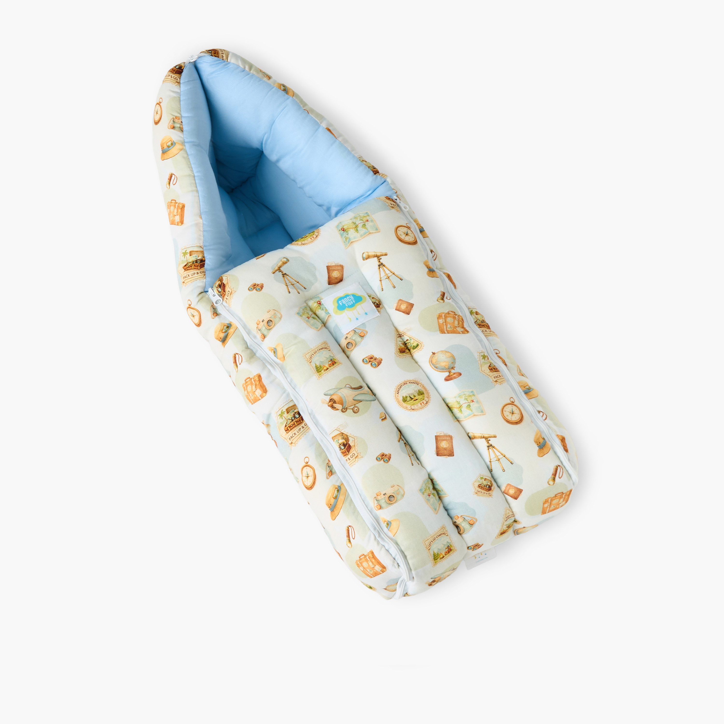 Juniors Cotton Hypoallergenic Baby Nest - 66x30 cm-baby-nursery-blanketsandswaddles-swaddlesandsleepingbags-image-3
