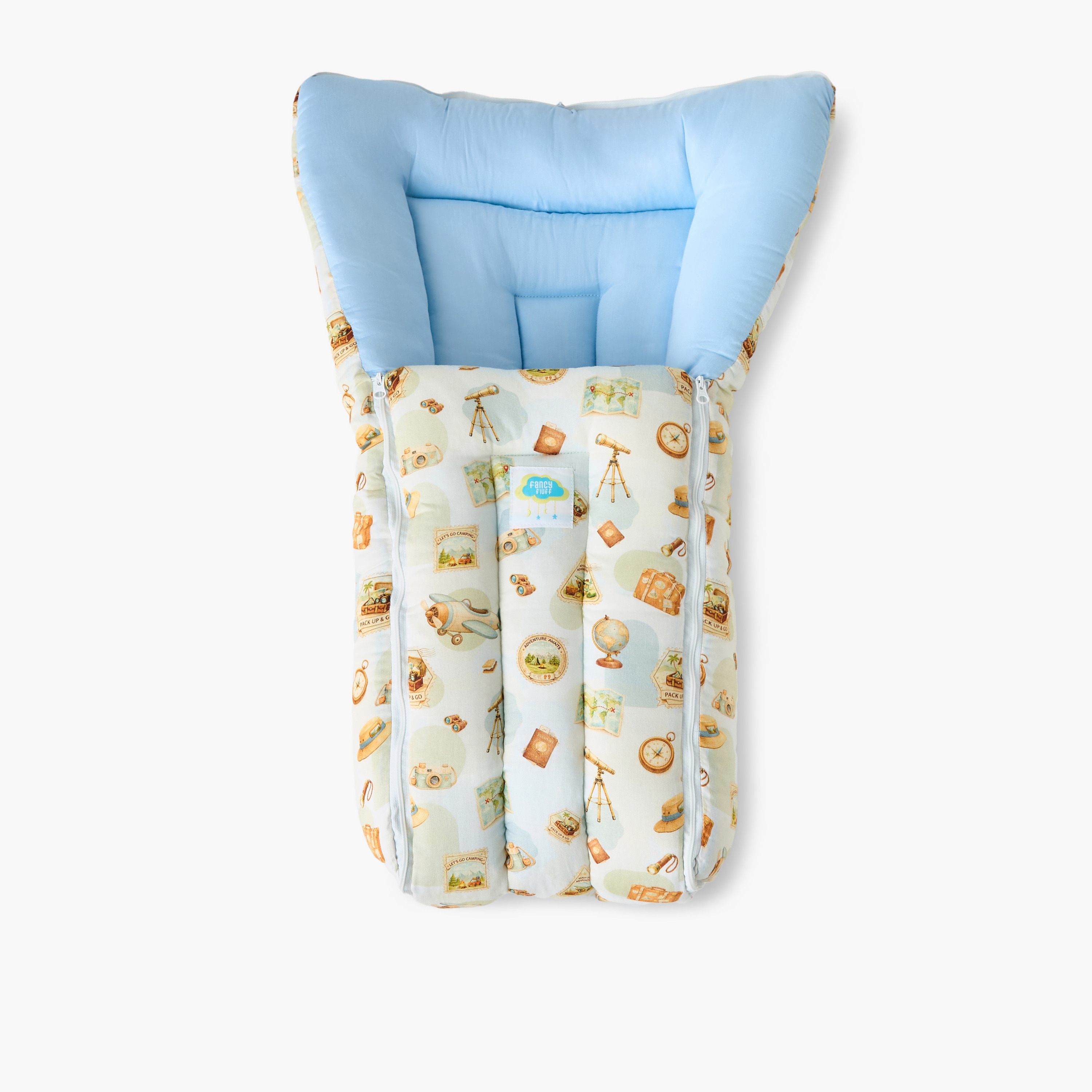 Juniors Cotton Hypoallergenic Baby Nest - 66x30 cm-baby-nursery-blanketsandswaddles-swaddlesandsleepingbags-image-5