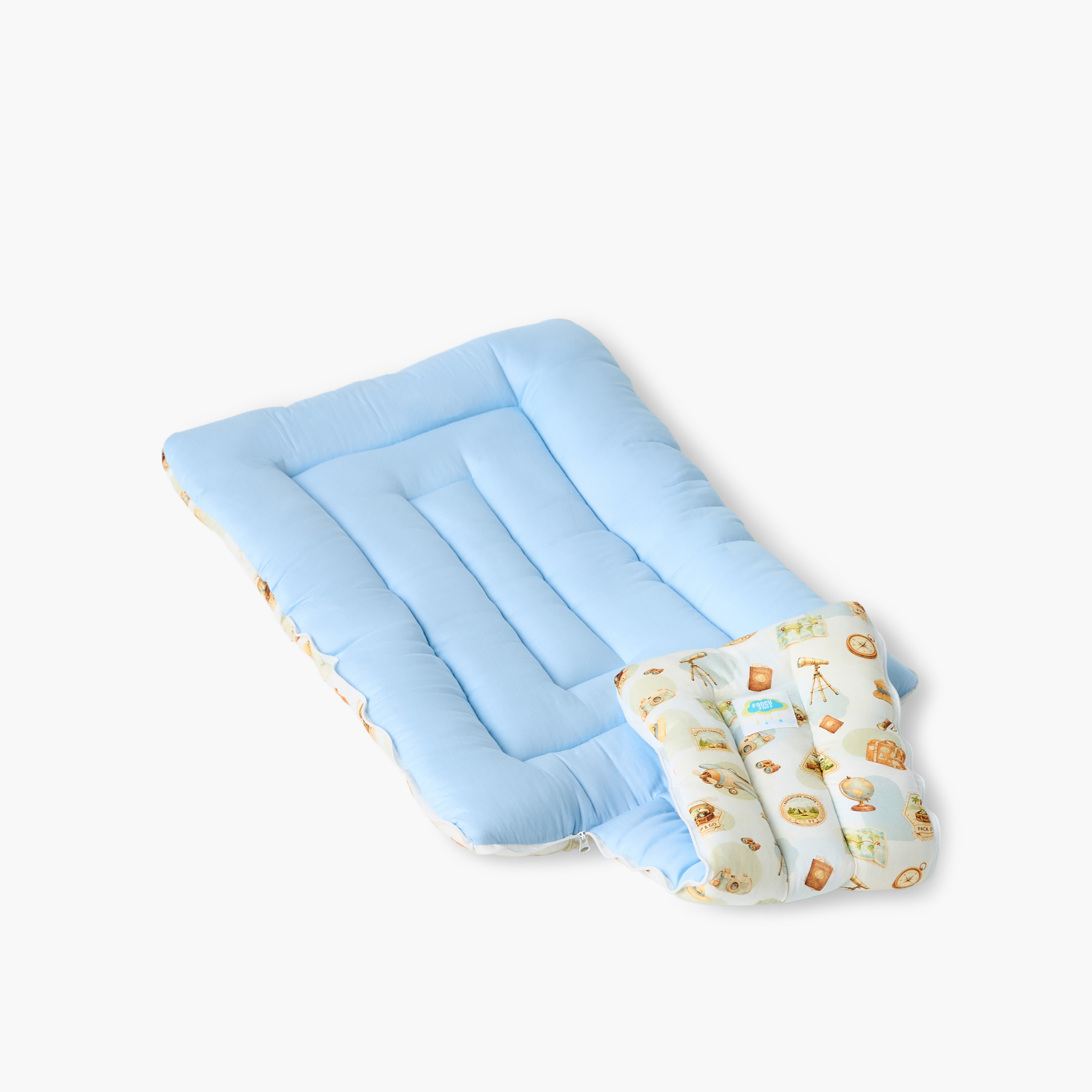 Juniors Cotton Hypoallergenic Baby Nest - 66x30 cm-baby-nursery-blanketsandswaddles-swaddlesandsleepingbags-image-9