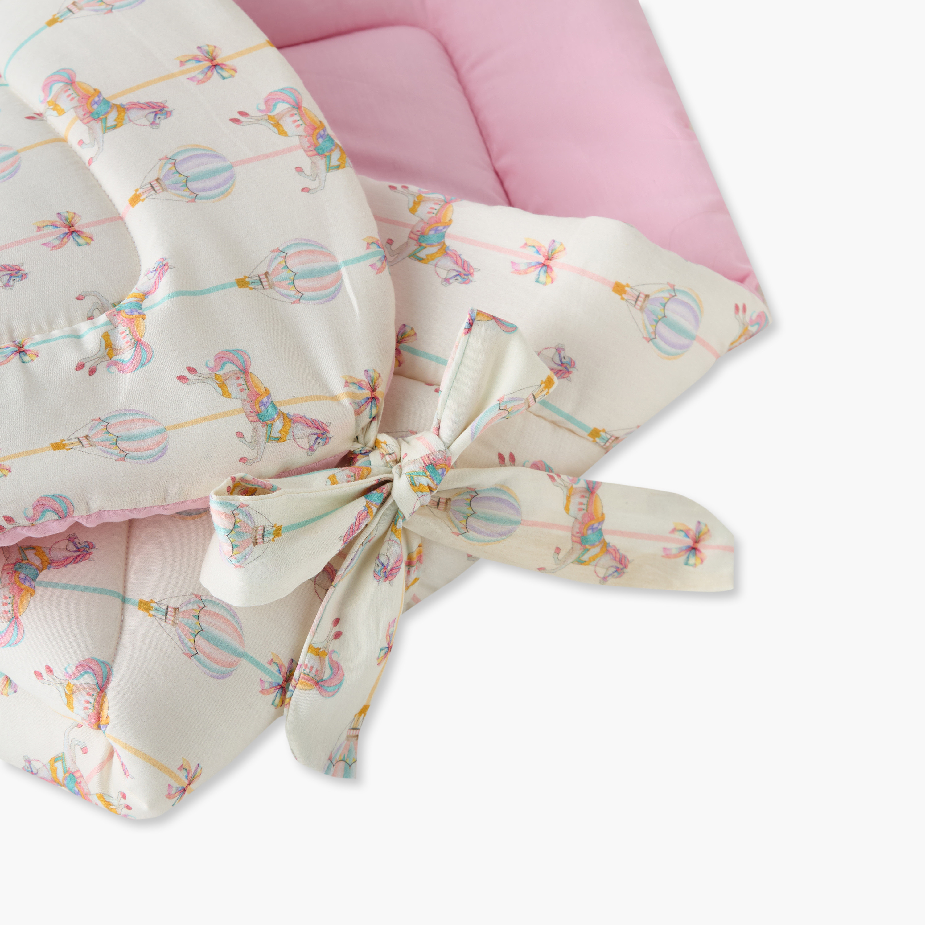 قماط أطفال قطن مضاد للحساسية من جونيورز - 72 × 72 سم-baby-nursery-blanketsandswaddles-swaddlesandsleepingbags-image-4