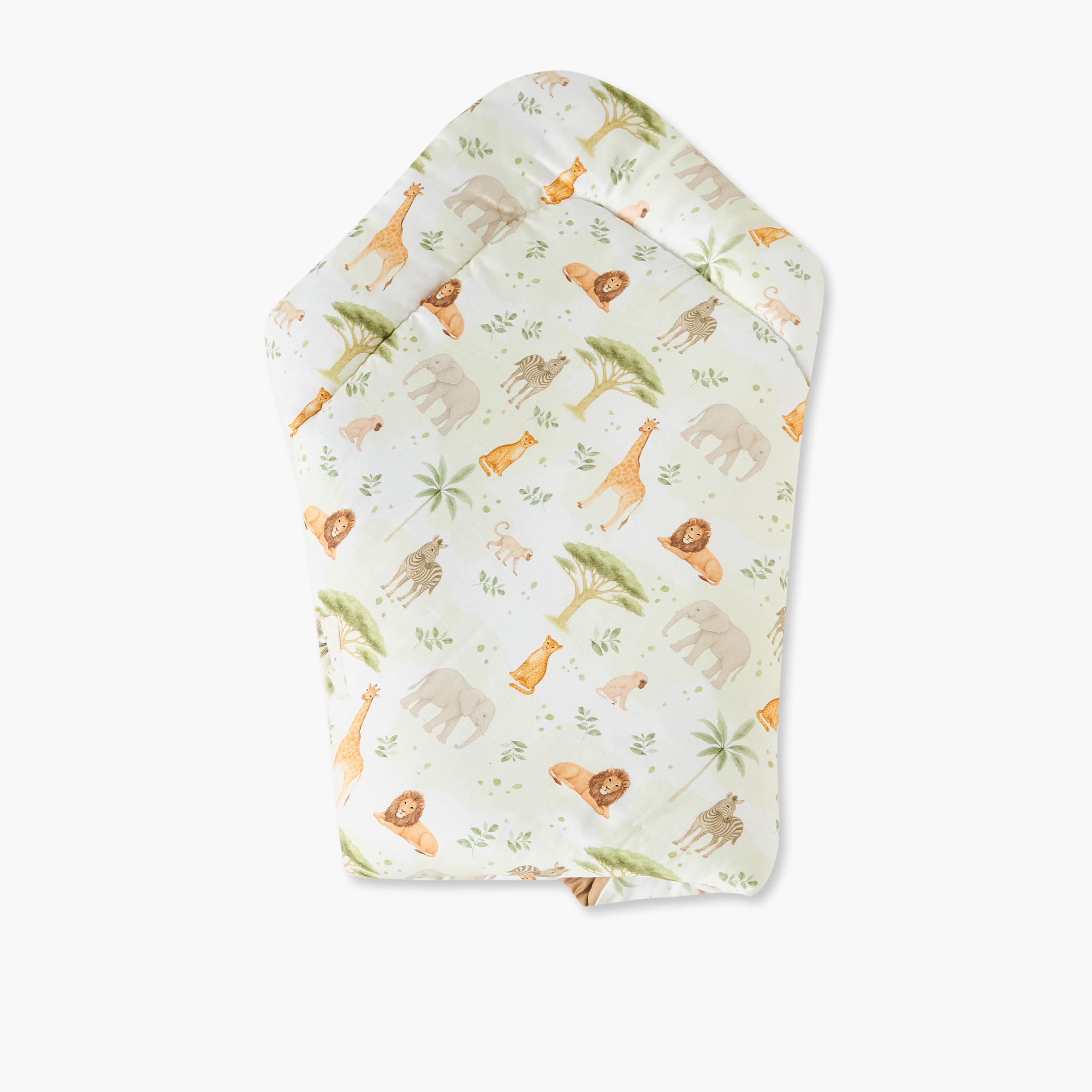 قماط أطفال قطن مضاد للحساسية من جونيورز - 72 × 72 سم-baby-nursery-blanketsandswaddles-swaddlesandsleepingbags-image-3