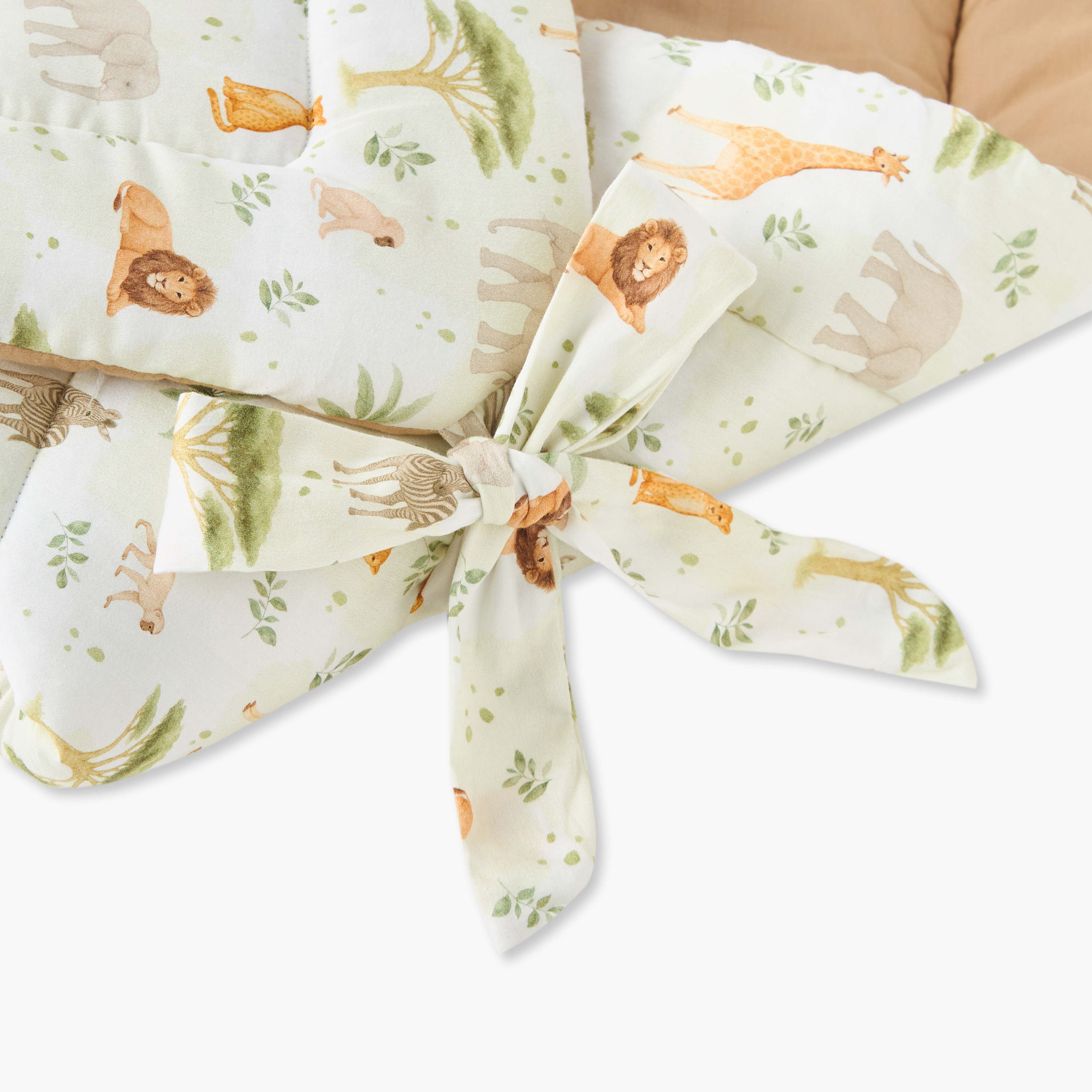 قماط أطفال قطن مضاد للحساسية من جونيورز - 72 × 72 سم-baby-nursery-blanketsandswaddles-swaddlesandsleepingbags-image-4