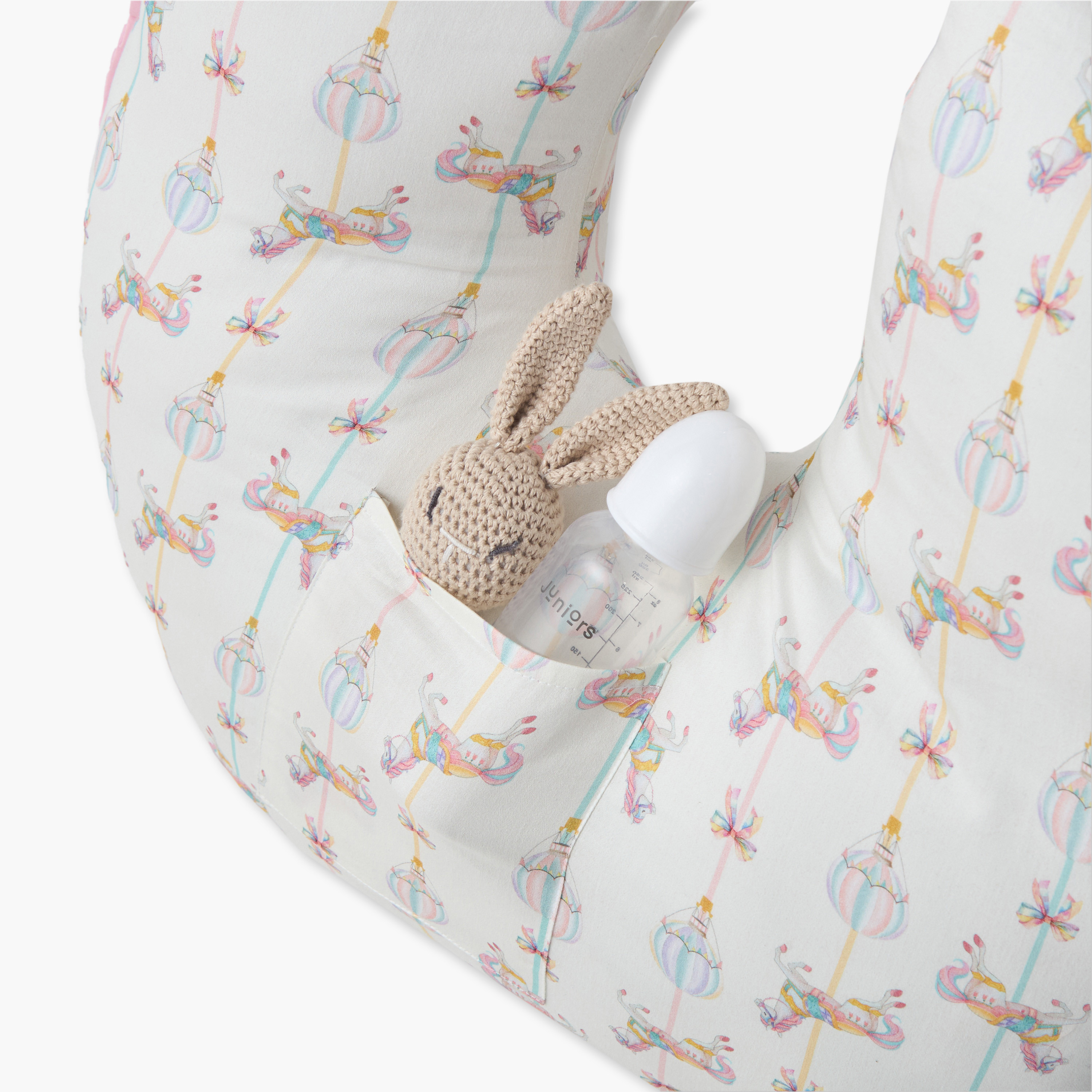 وسادة رضاعة بطبعات مع دعامة استلقاء من جونيورز-baby-feeding-breastfeedingandcare-image-10