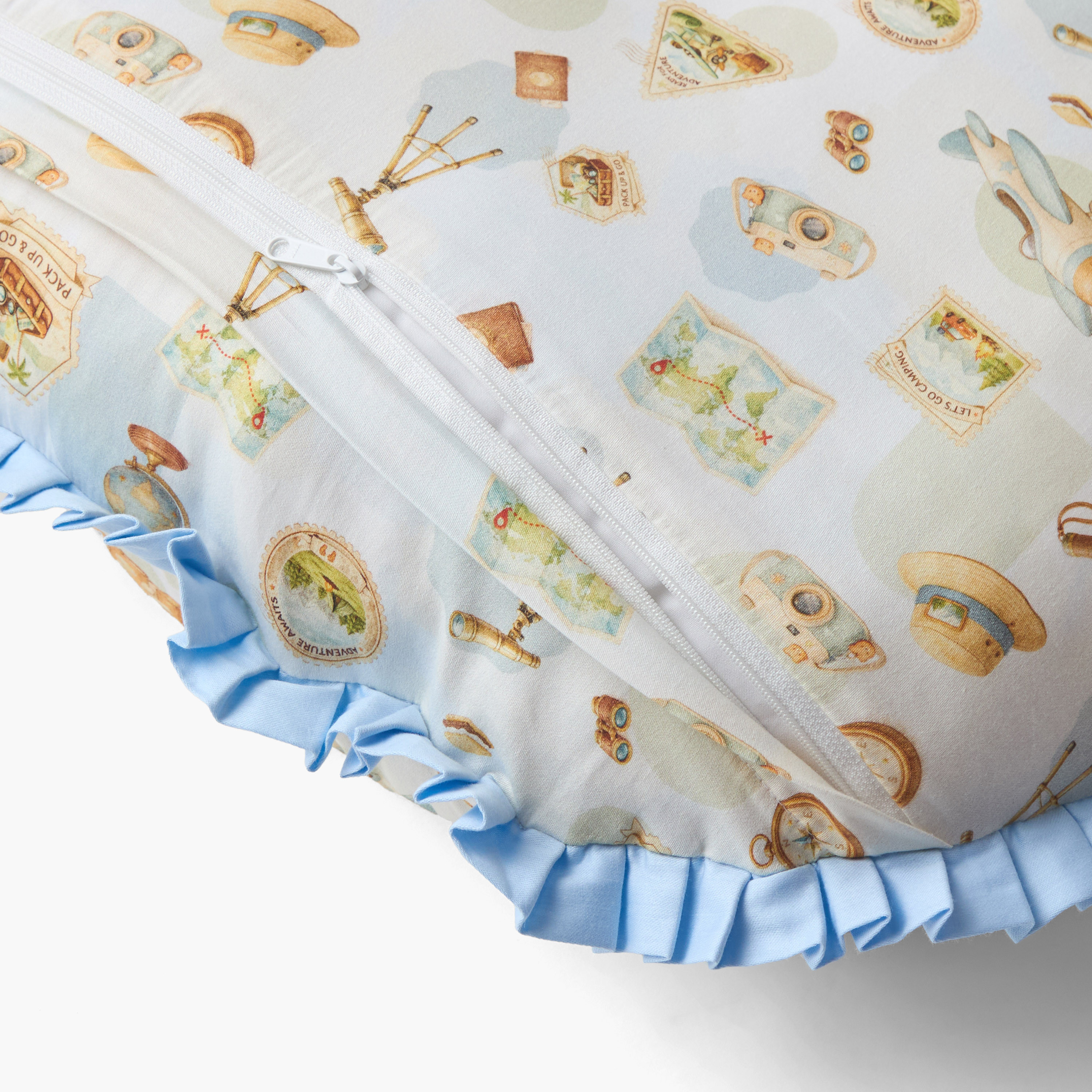 وسادة رضاعة بطبعات مع دعامة استلقاء من جونيورز-baby-feeding-breastfeedingandcare-image-7