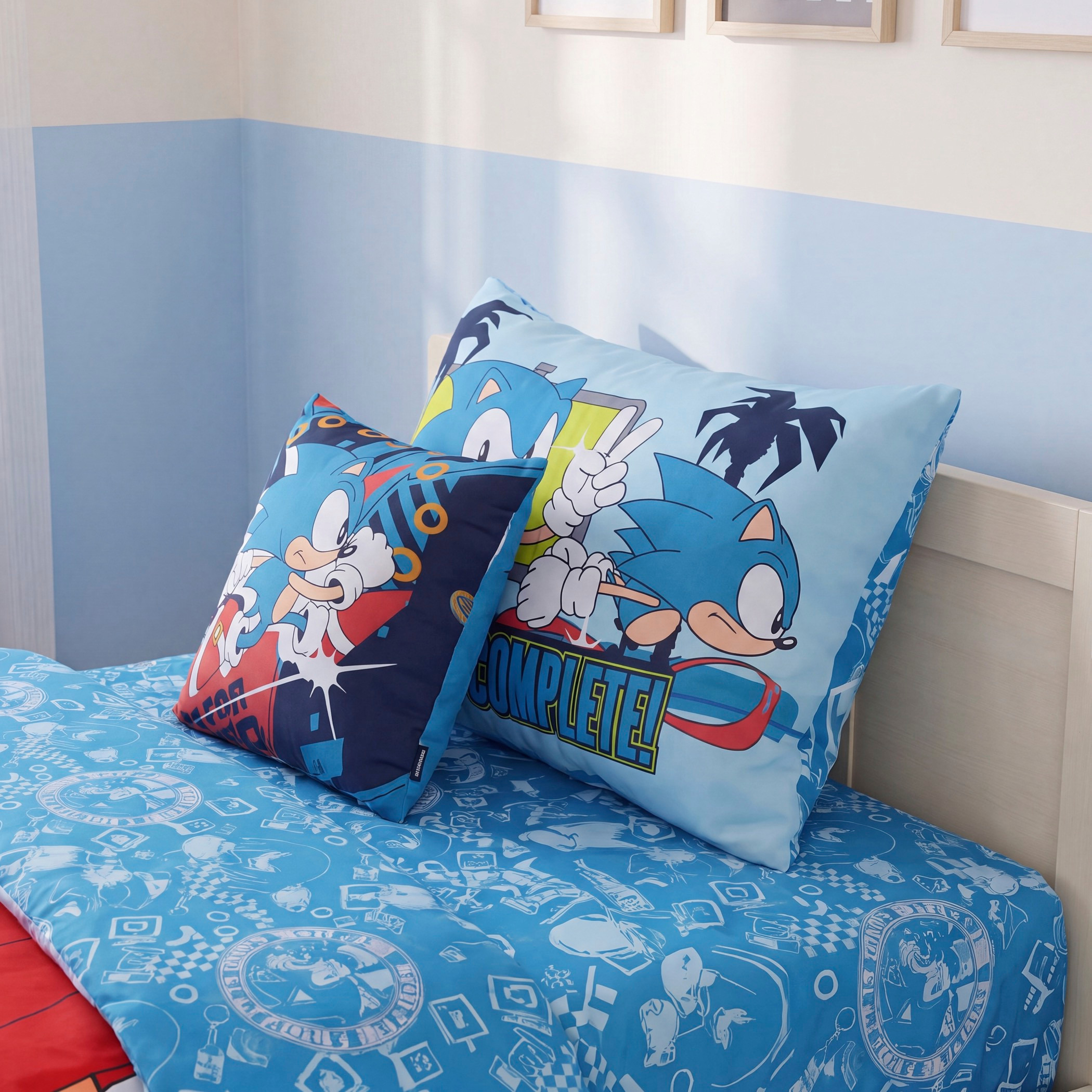 طقم مفروشات من الألياف الدقيقة 4 قطع من سونيك-baby-nursery-babybedding-image-4