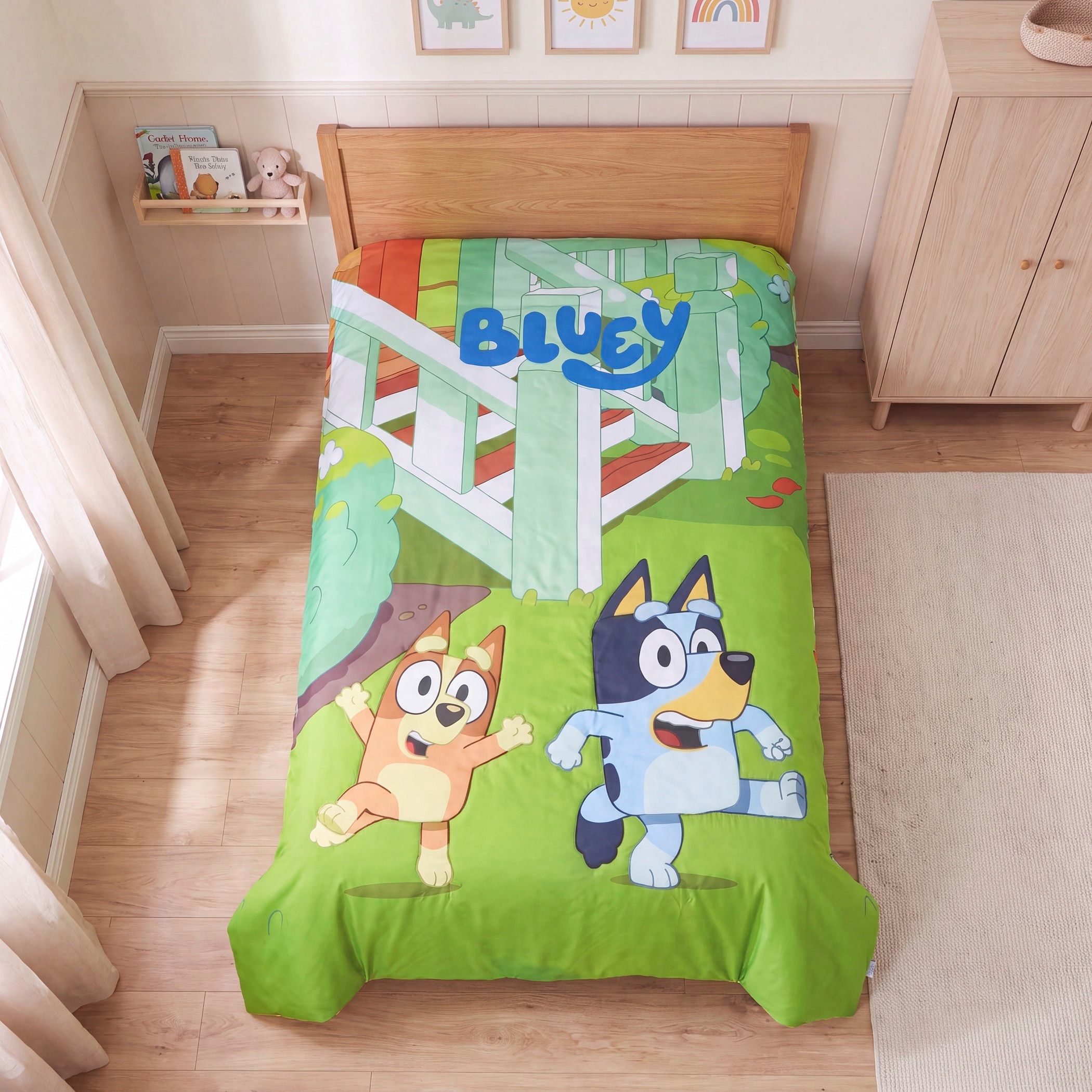 طقم لحاف بلووي للأطفال من الميكروفايبر الناعم-baby-nursery-babybedding-image-2