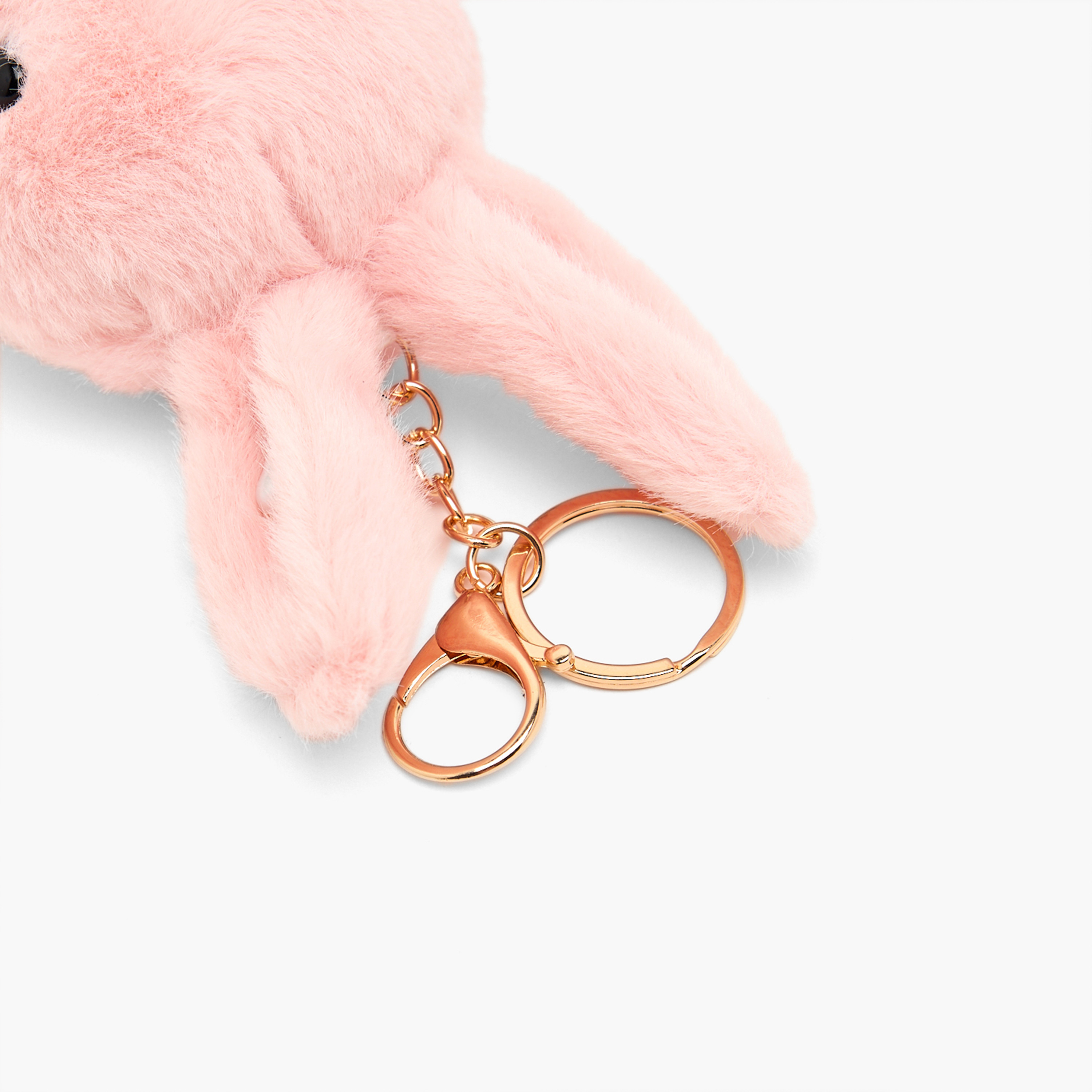 Set of 4 - Pearl Heart Pendant Necklace with Earrings and Bunny Keychain-women-watchesandjewellery-jewellery-necklacesandpendants-image-4