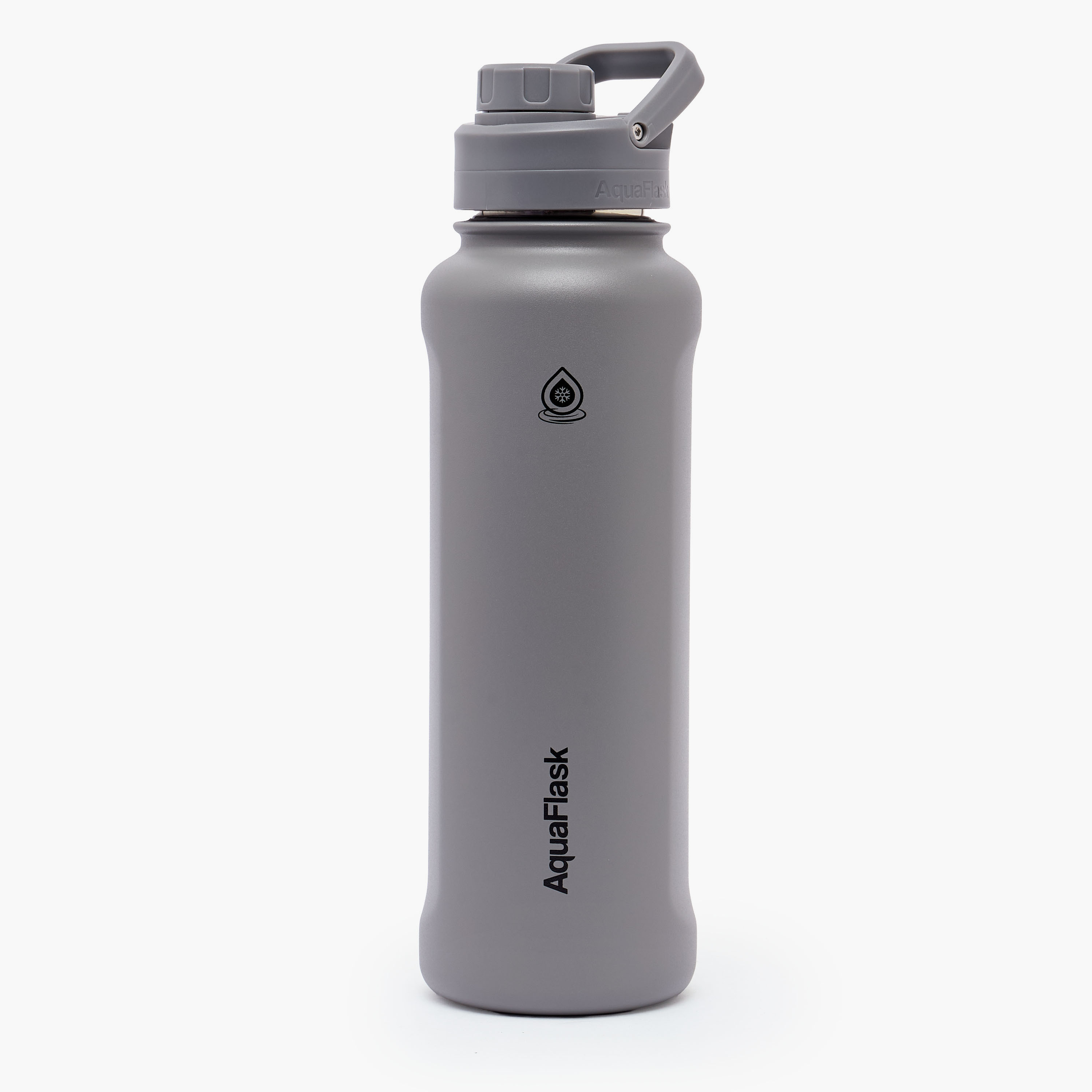 AquaFlask Solid Stainless Steel Water Bottle with Handle - 1.1 L-household-dining-drinkserveware-bottles-image-1