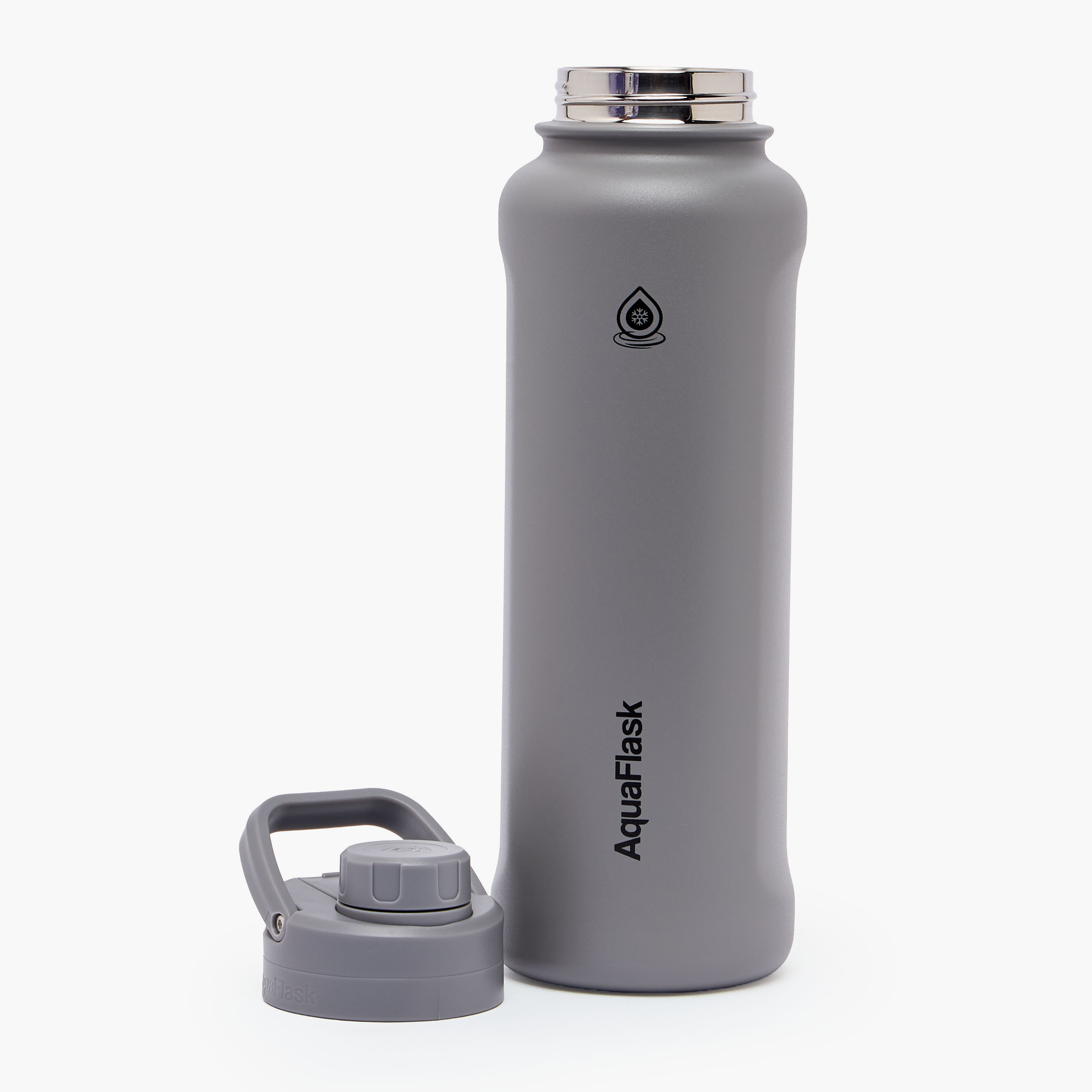 AquaFlask Solid Stainless Steel Water Bottle with Handle - 1.1 L-household-dining-drinkserveware-bottles-image-2