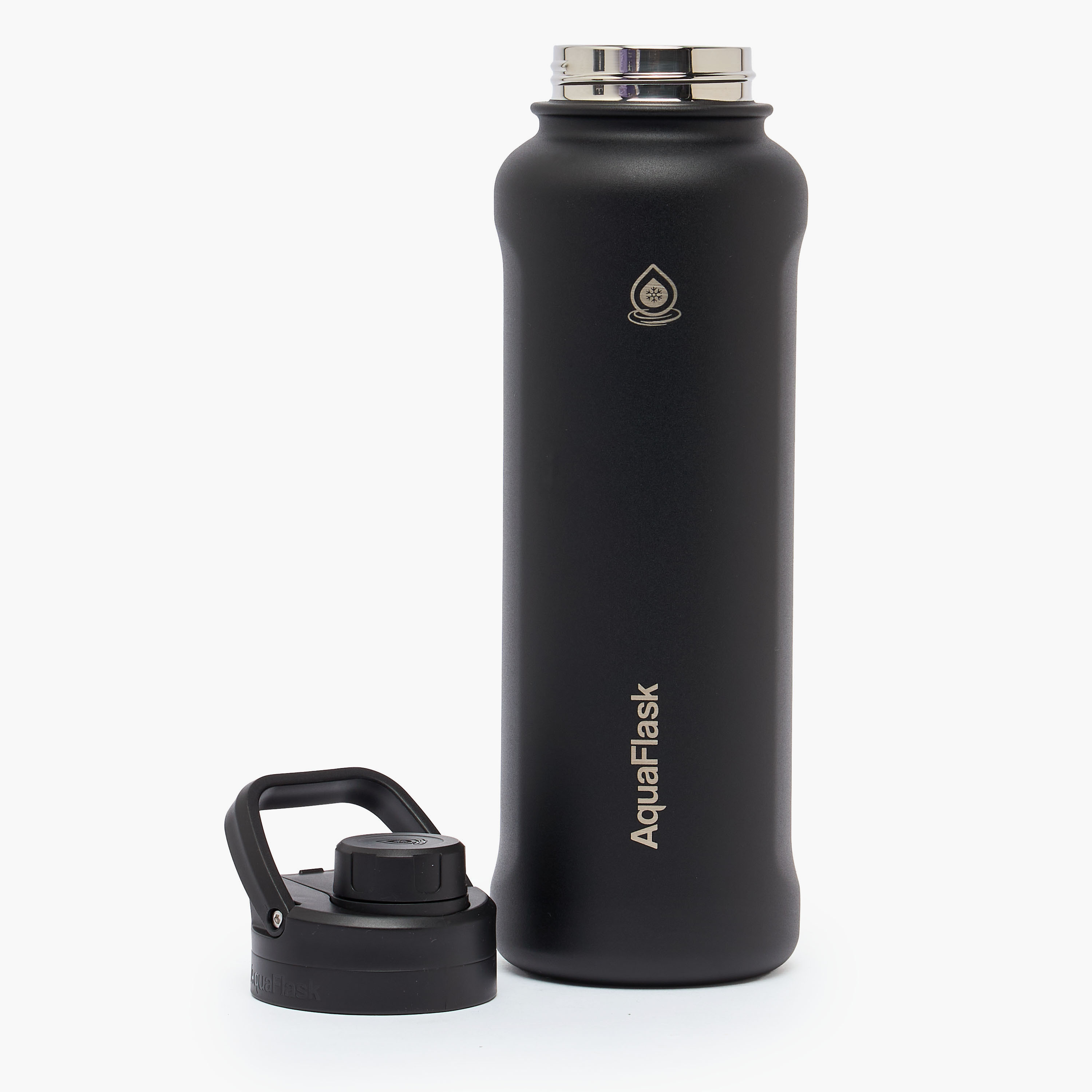 AquaFlask Solid Stainless Steel Water Bottle with Handle - 1.1 L-household-dining-drinkserveware-bottles-image-2