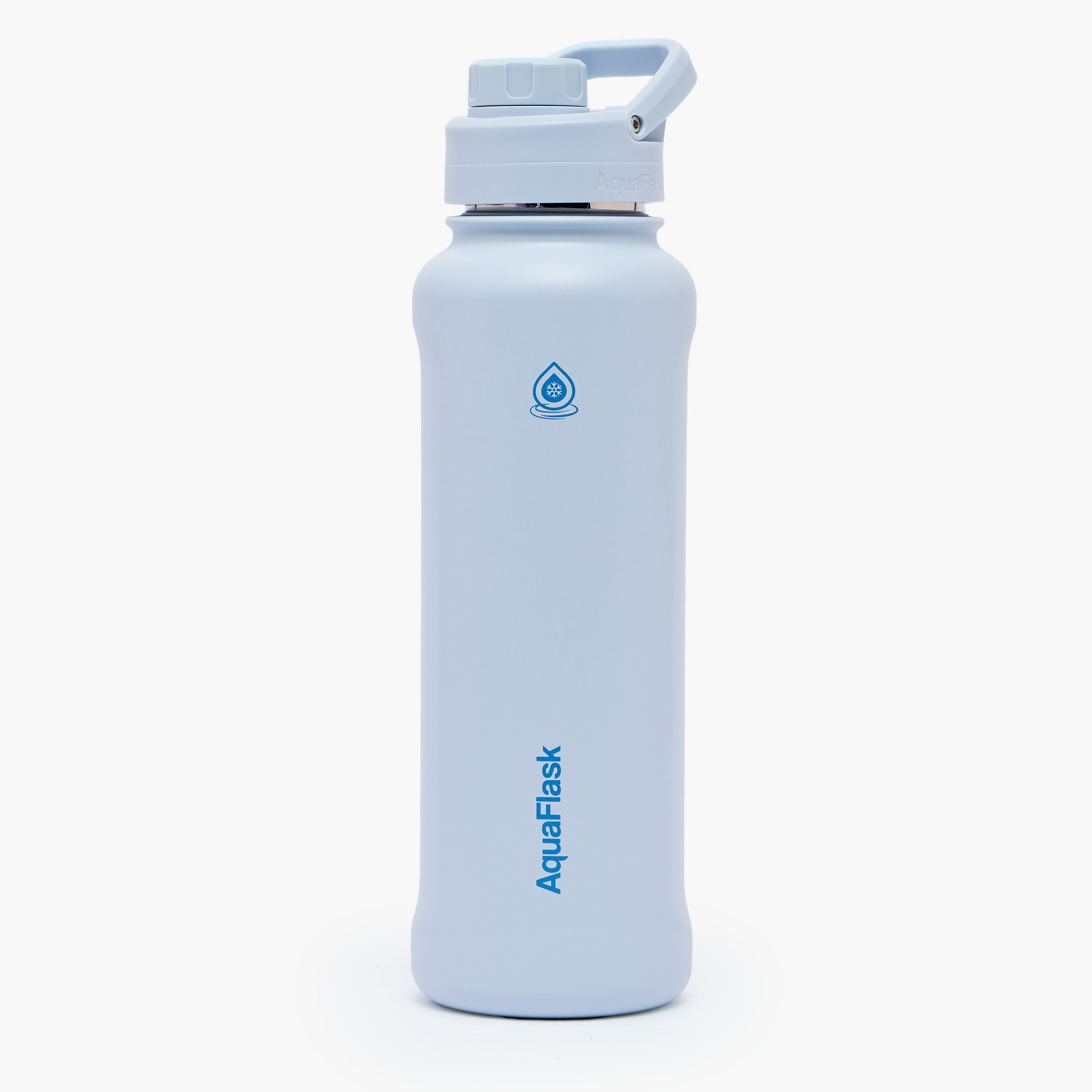 قارورة مياه ستانليس ستيل سادة بمقبض من أكوا فلاسك - 1.1 لتر-household-dining-drinkserveware-bottles-image-1