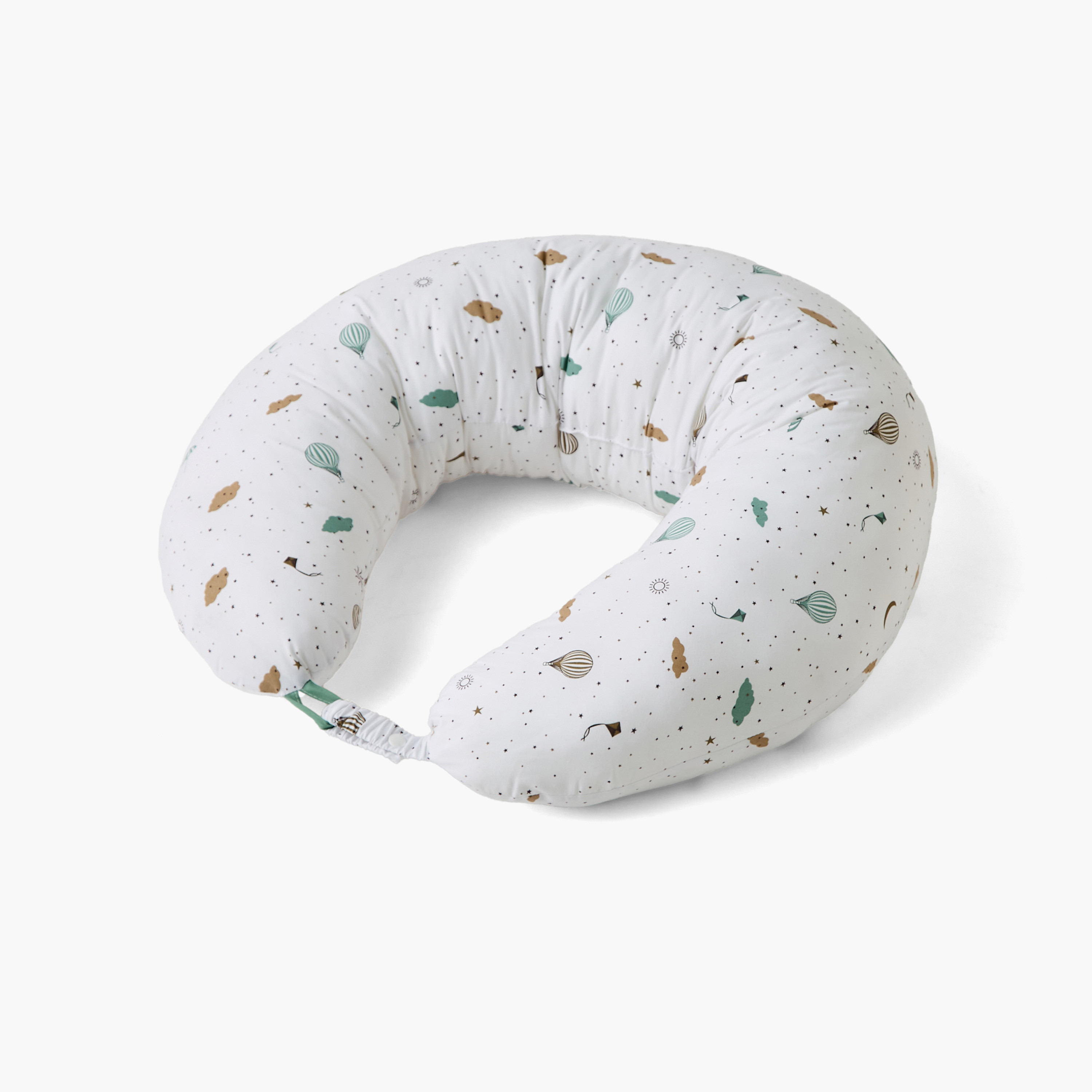 وسادة رضاعة قطن بطبعات منطاد من جونيورز-baby-nursery-babybedding-image-1