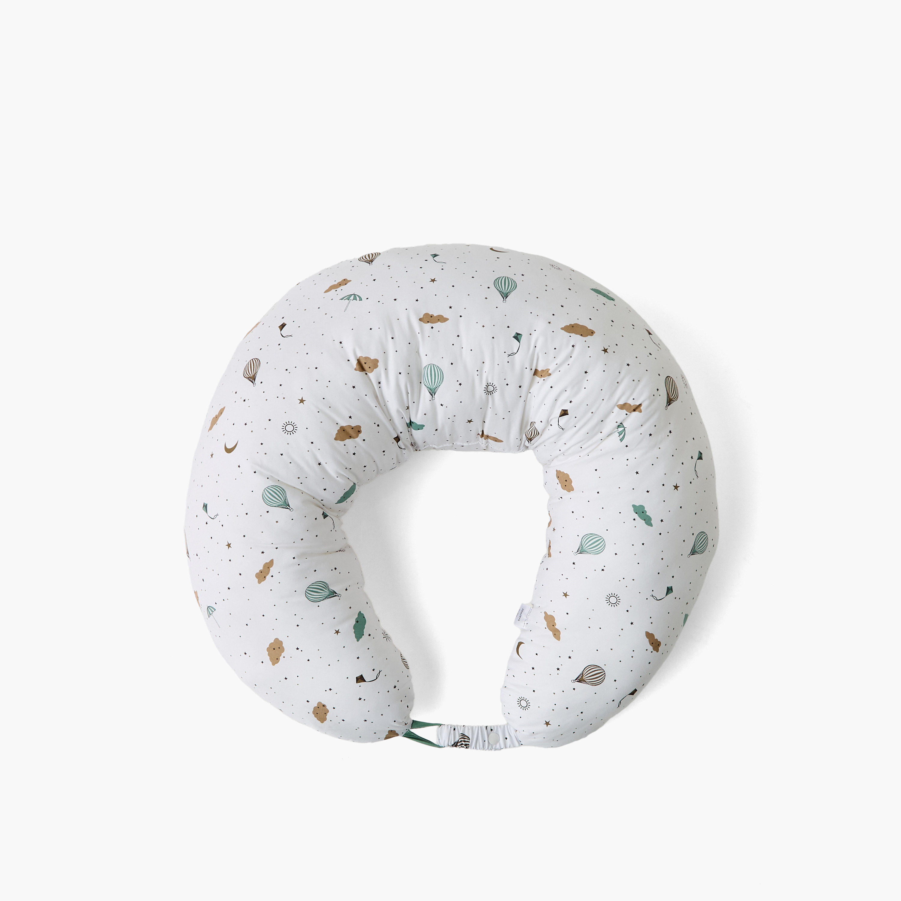 وسادة رضاعة قطن بطبعات منطاد من جونيورز-baby-nursery-babybedding-image-2