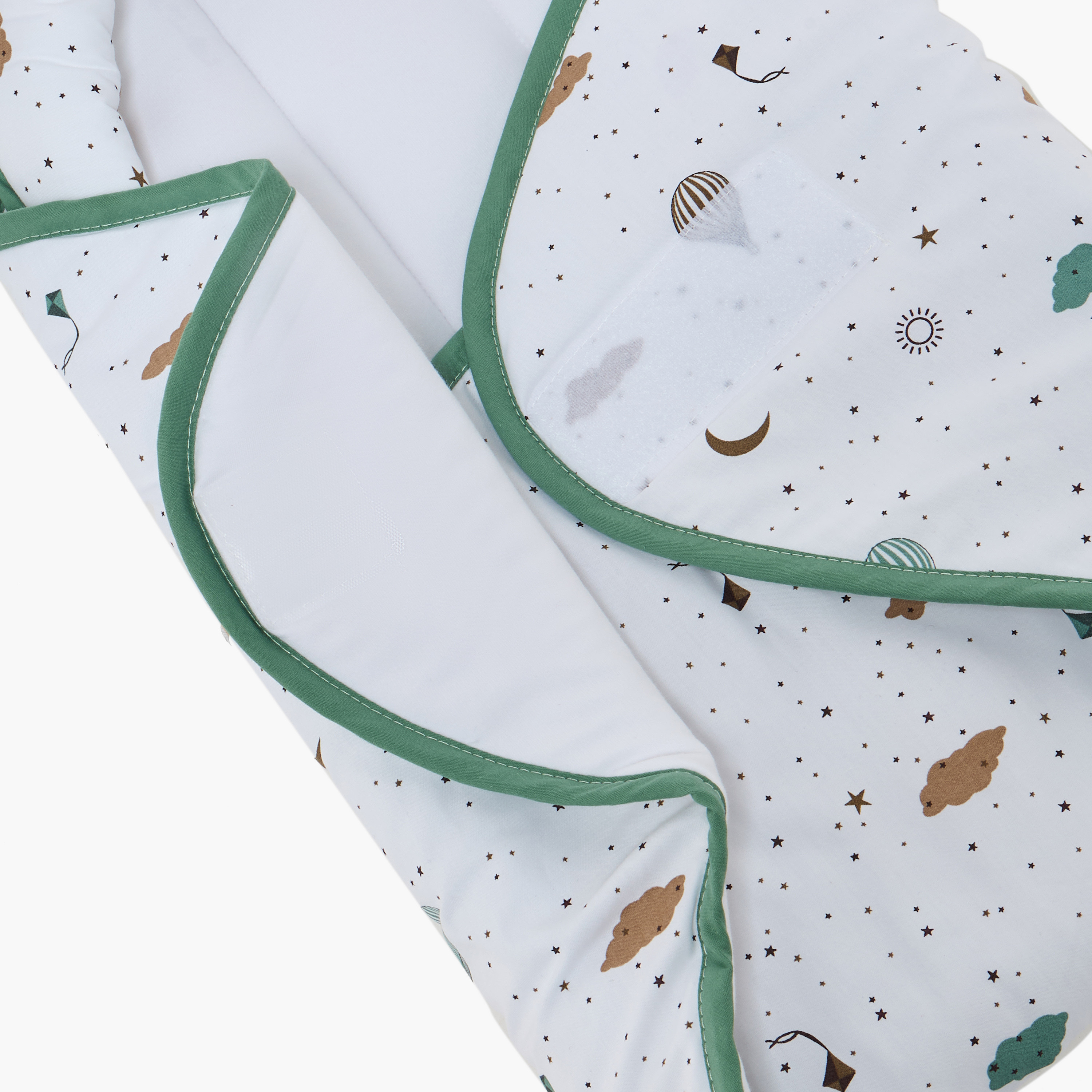 Juniors Hot Air Balloon Print Cotton Sleeping Pod-baby-nursery-babybedding-image-5