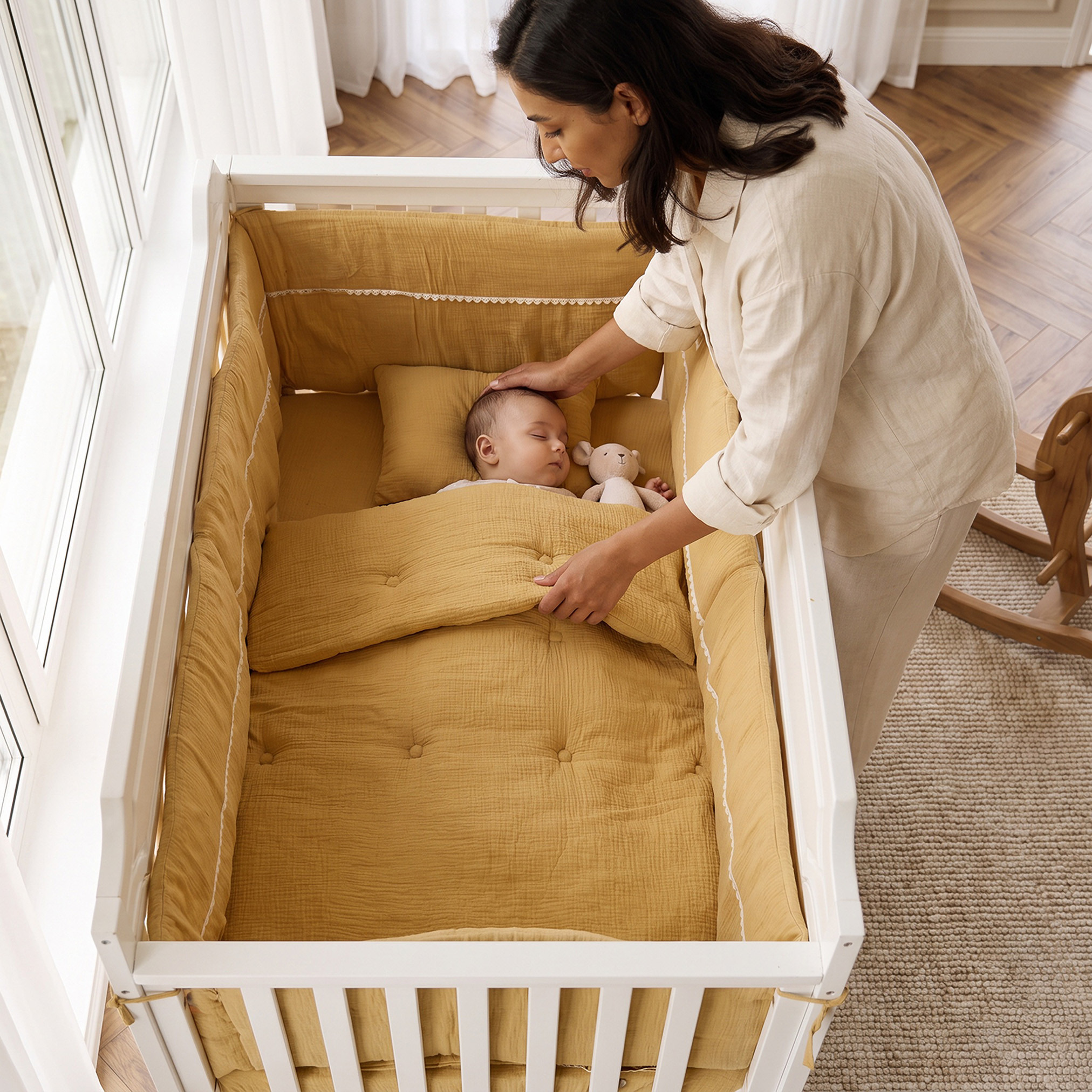 Juniors 5-Piece Muslin Bedding Set-baby-nursery-babybedding-image-5