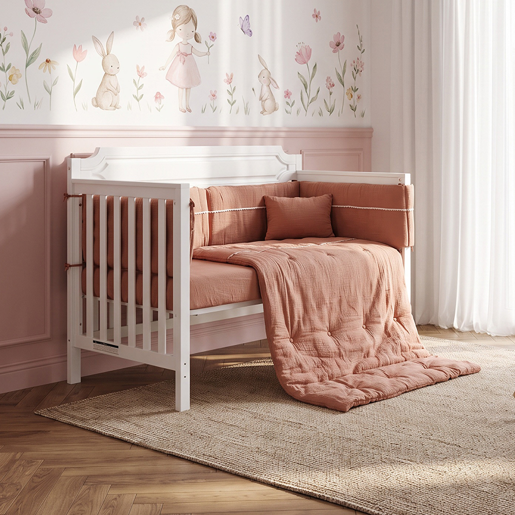 Juniors 5-Piece Muslin Bedding Set-baby-nursery-babybedding-image-1