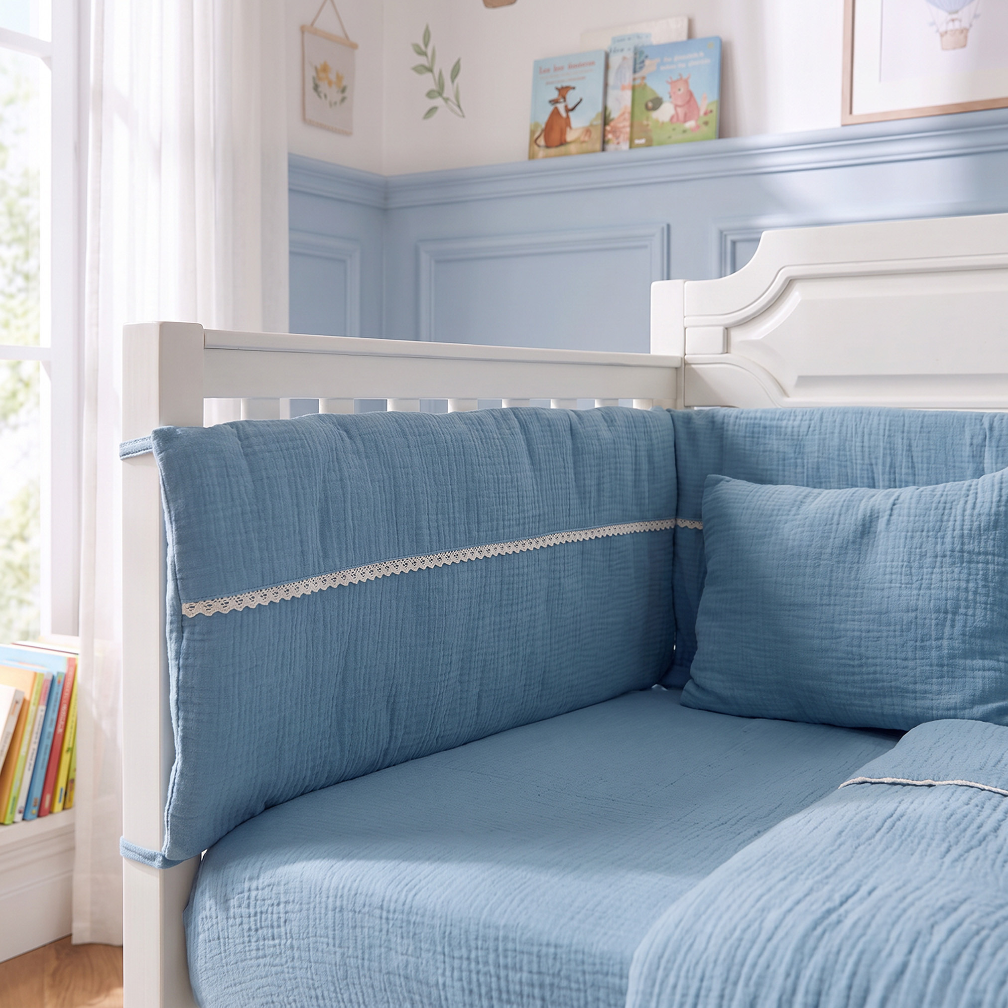 Juniors 5-Piece Muslin Bedding Set-baby-nursery-babybedding-image-7