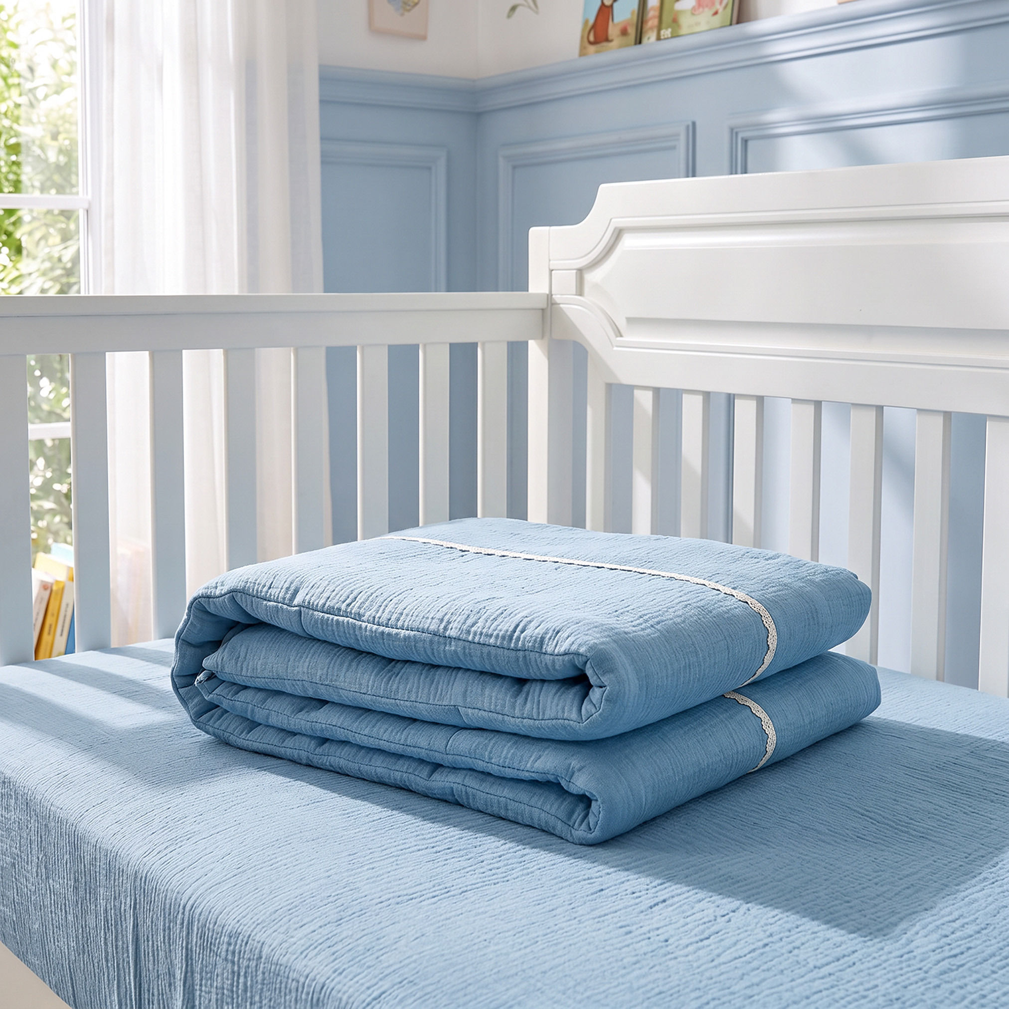 Juniors 5-Piece Muslin Bedding Set-baby-nursery-babybedding-image-9