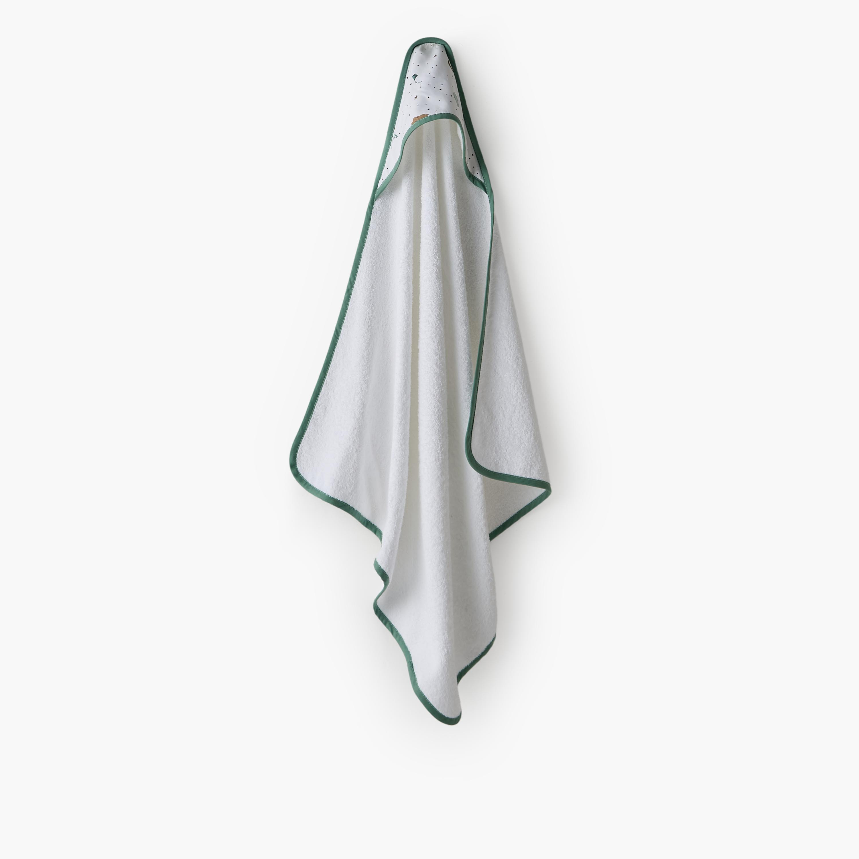 Juniors 75x75 cm Baby Towel with Hood-baby-bathandcare-towels-image-1