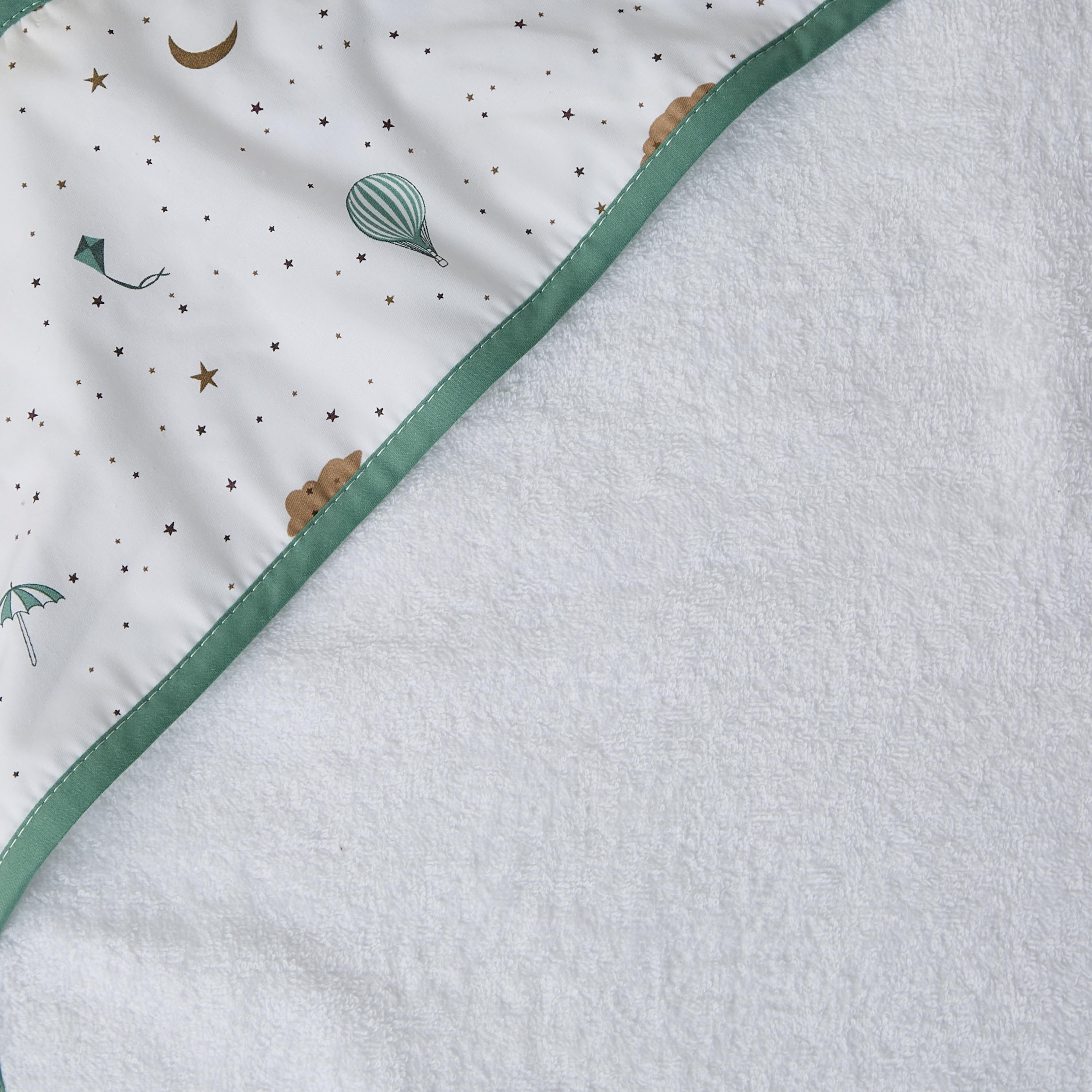 Juniors 75x75 cm Baby Towel with Hood-baby-bathandcare-towels-image-3