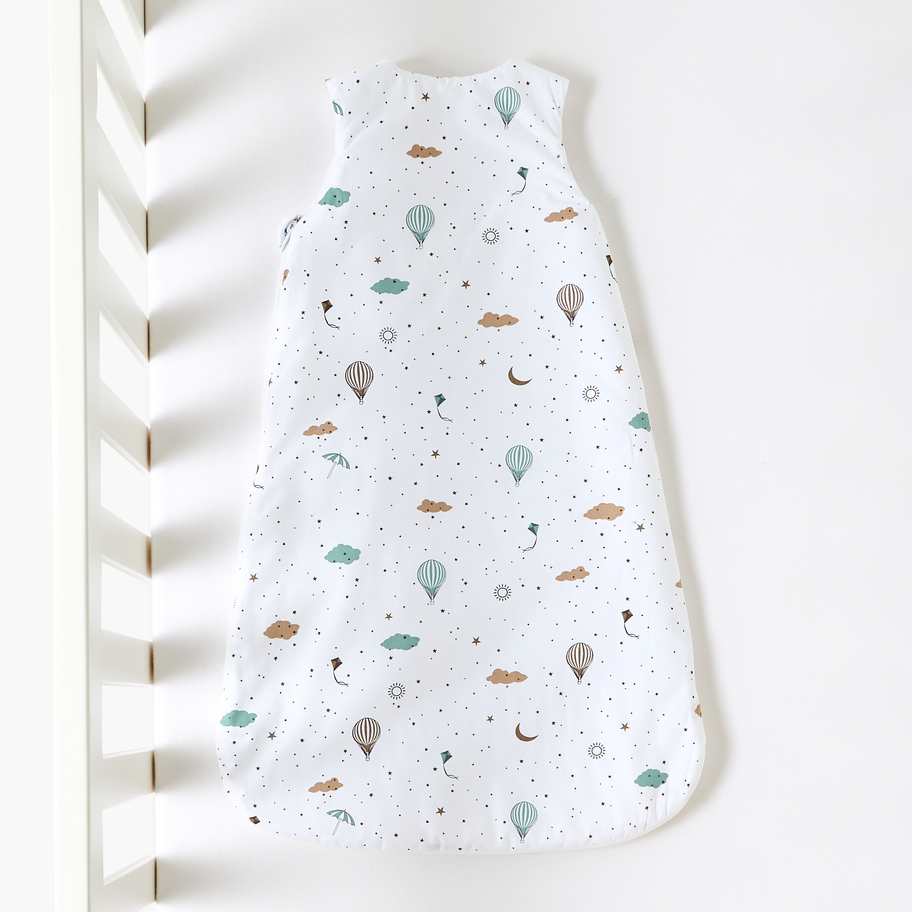 شنطة نوم قطن بطبعات منطاد من جونيورز - 48x90 سم-baby-nursery-blanketsandswaddles-swaddlesandsleepingbags-image-3